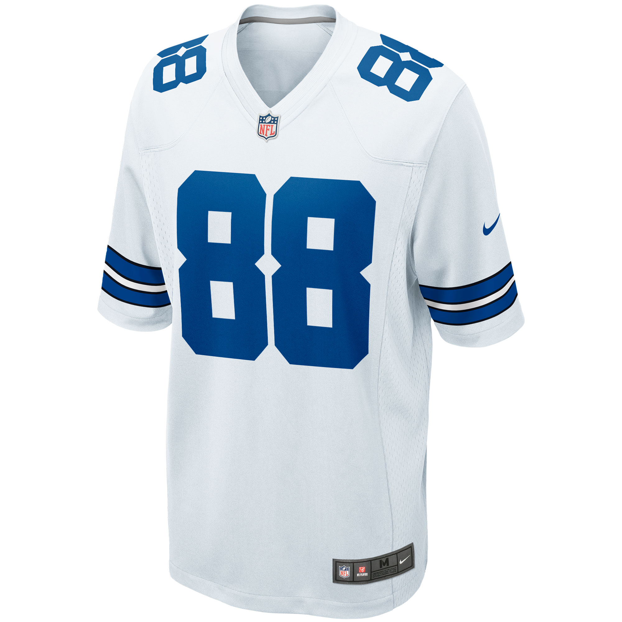 Alternative view of Men's Dallas Cowboys CeeDee Lamb White Game Team Jersey JS3350 nicesnker