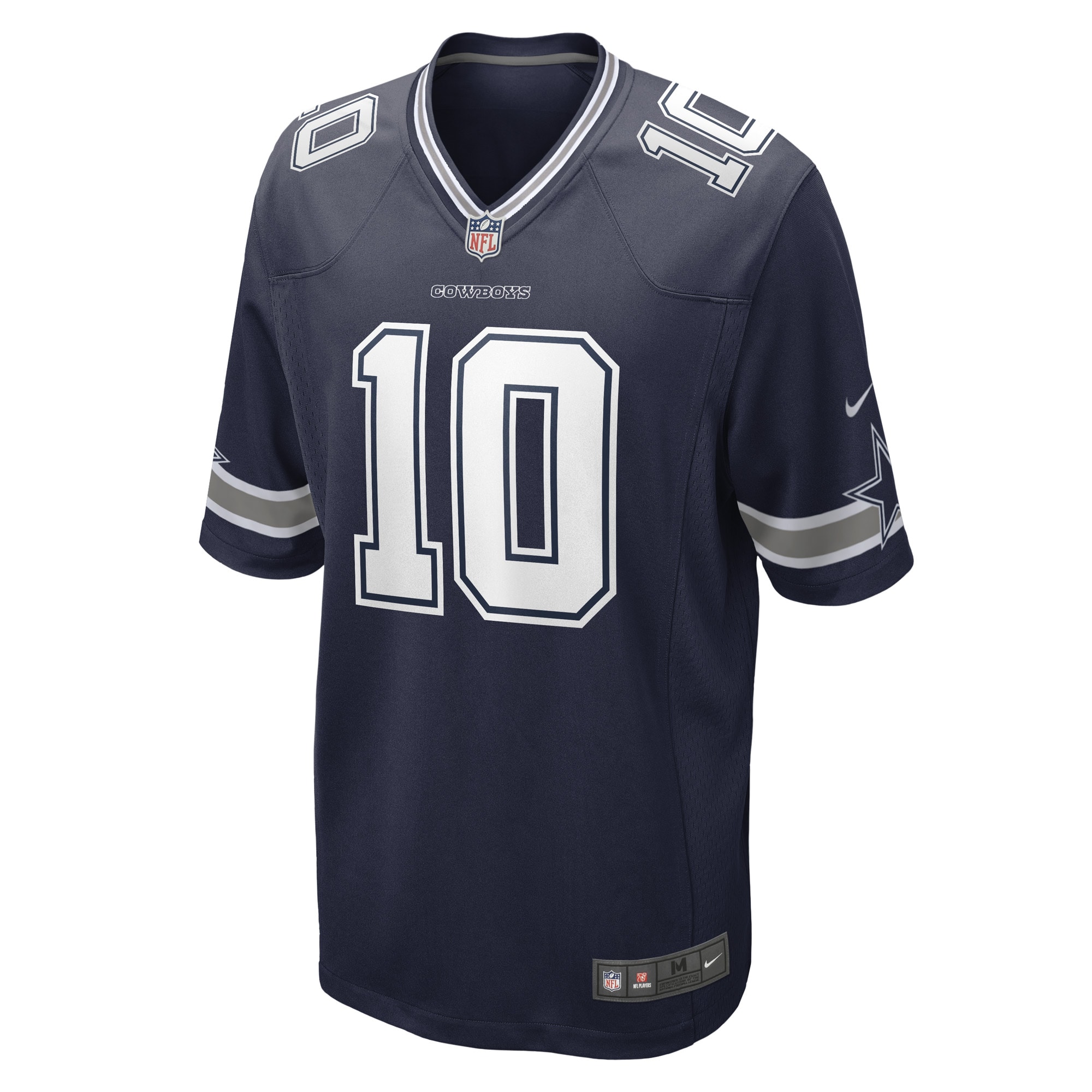 Alternative view of Men's Dallas Cowboys Cooper Rush Navy Game Player Jersey JS8649 nicesnker