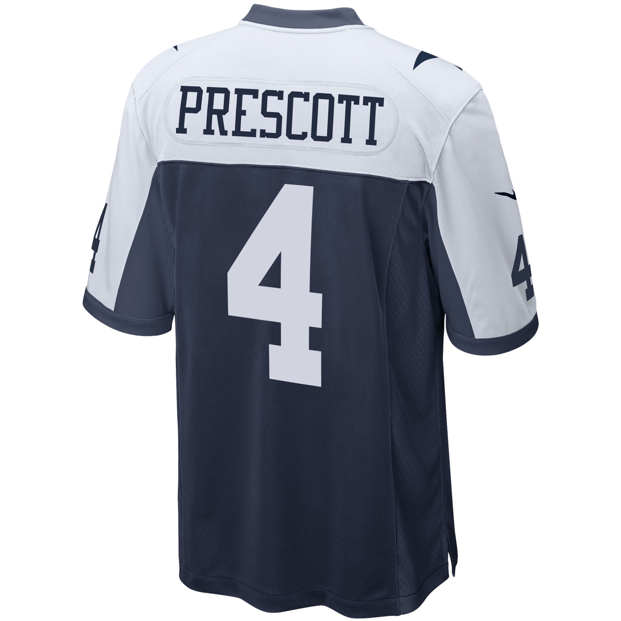 Men's Dallas Cowboys Dak Prescott Navy Alternate Game Team Jersey JS7754 nicesnker - Image 3
