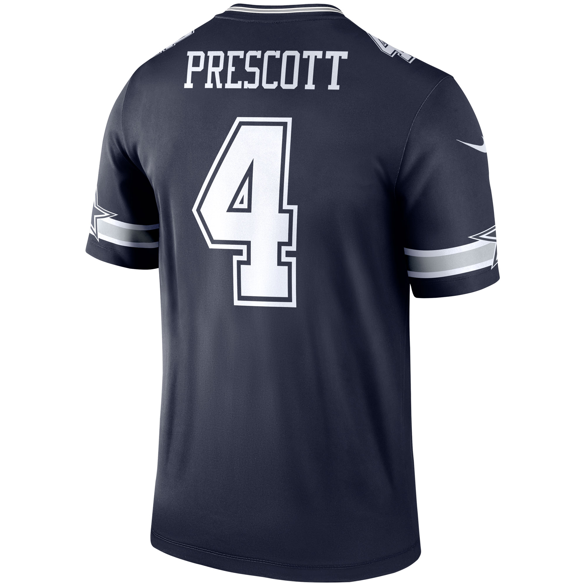 Men's Dallas Cowboys Dak Prescott Navy Team Legend Player Performance Top JS7287 nicesnker - Image 3