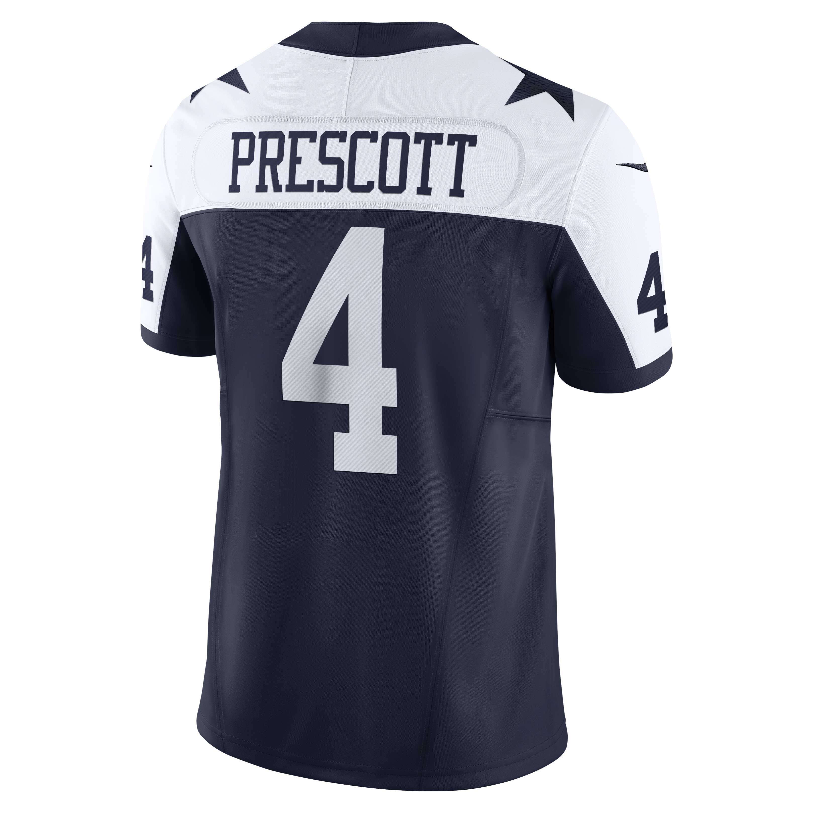Men's Dallas Cowboys Dak Prescott Navy Vapor F.U.S.E. Limited Jersey JS9243 nicesnker - Image 3