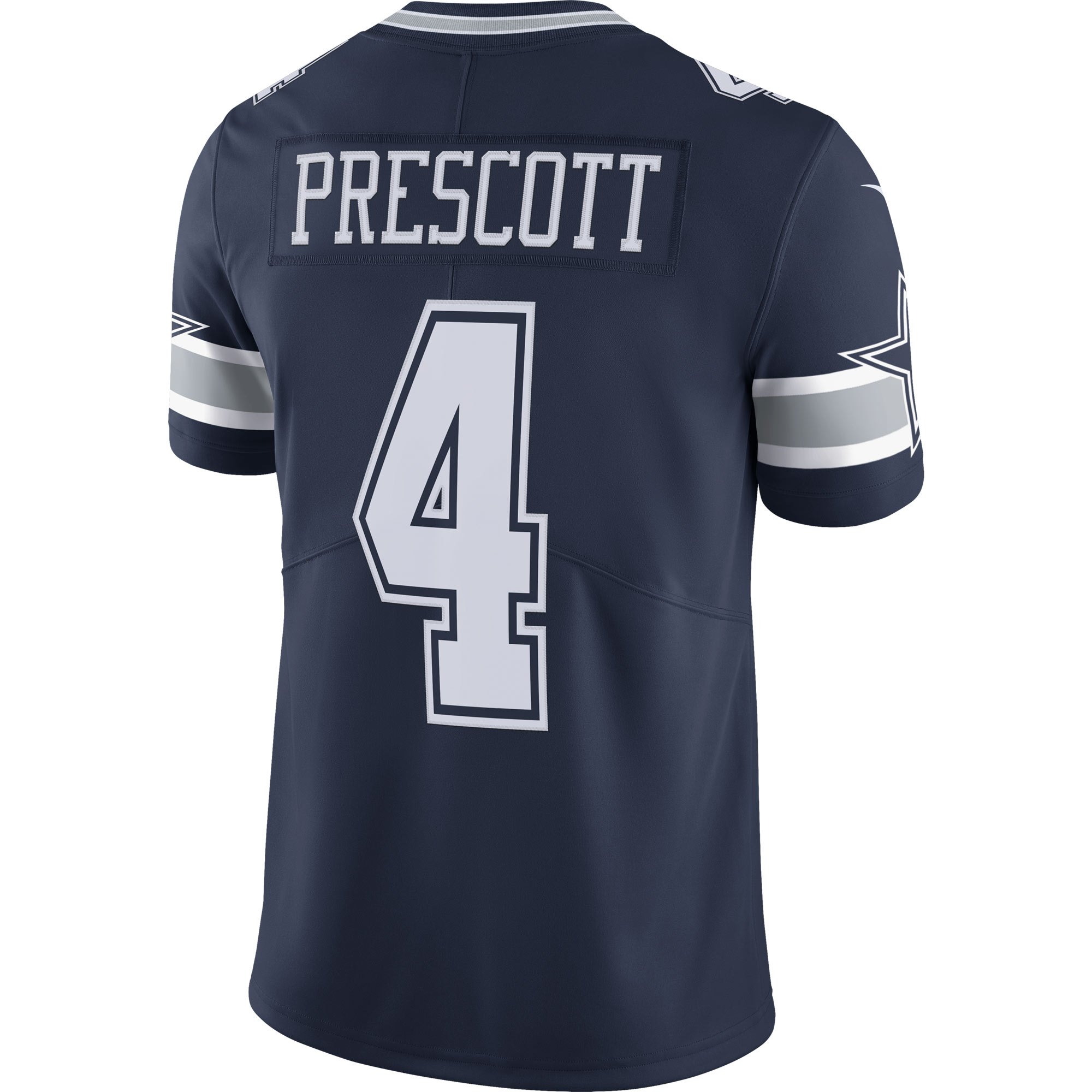 Men's Dallas Cowboys Dak Prescott Navy Vapor Limited Player Jersey JS2609 nicesnker - Image 3