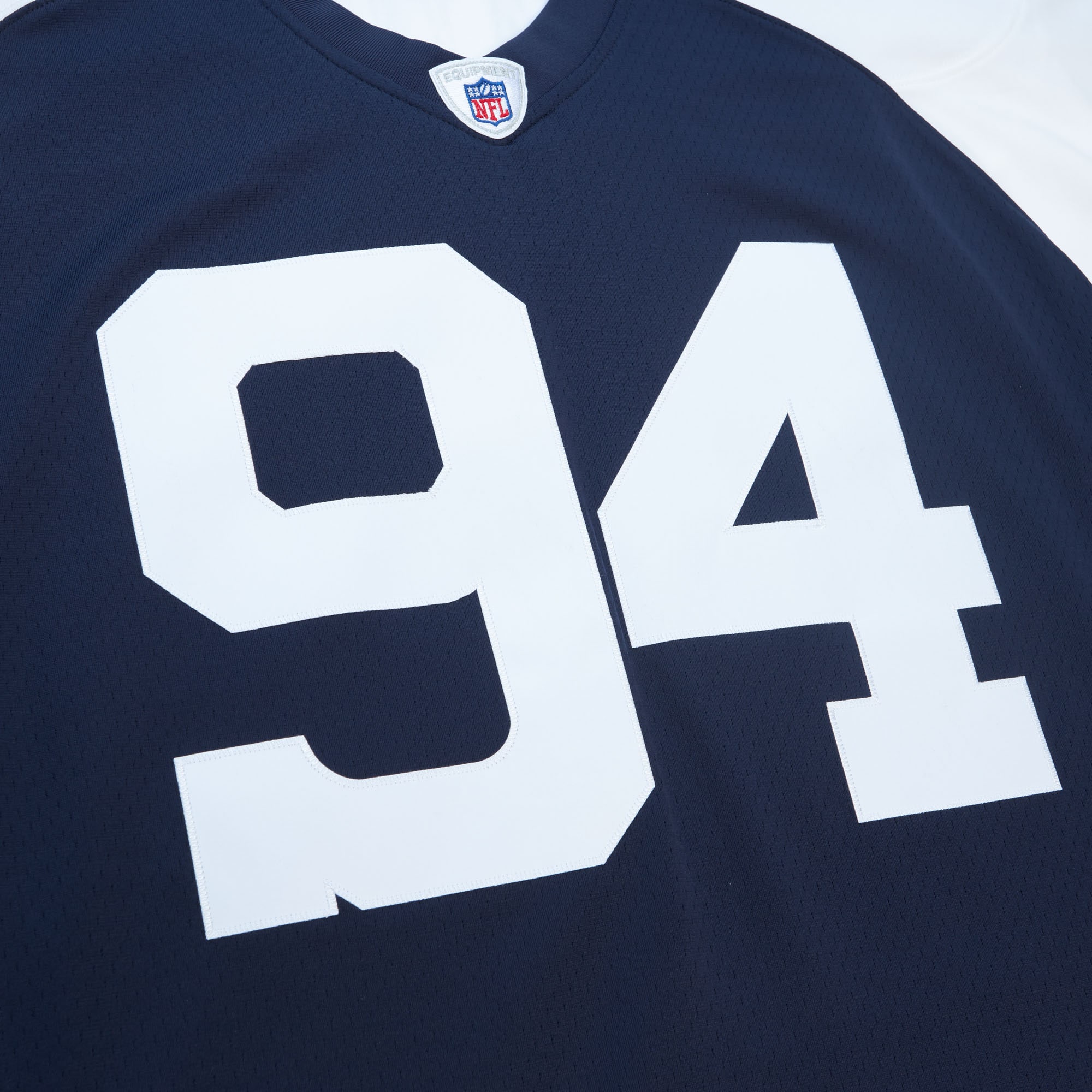 Men's Dallas Cowboys DeMarcus Ware Mitchell & Ness Navy 2011 Alternate Legacy Jersey JS5637 nicesnker - Image 3