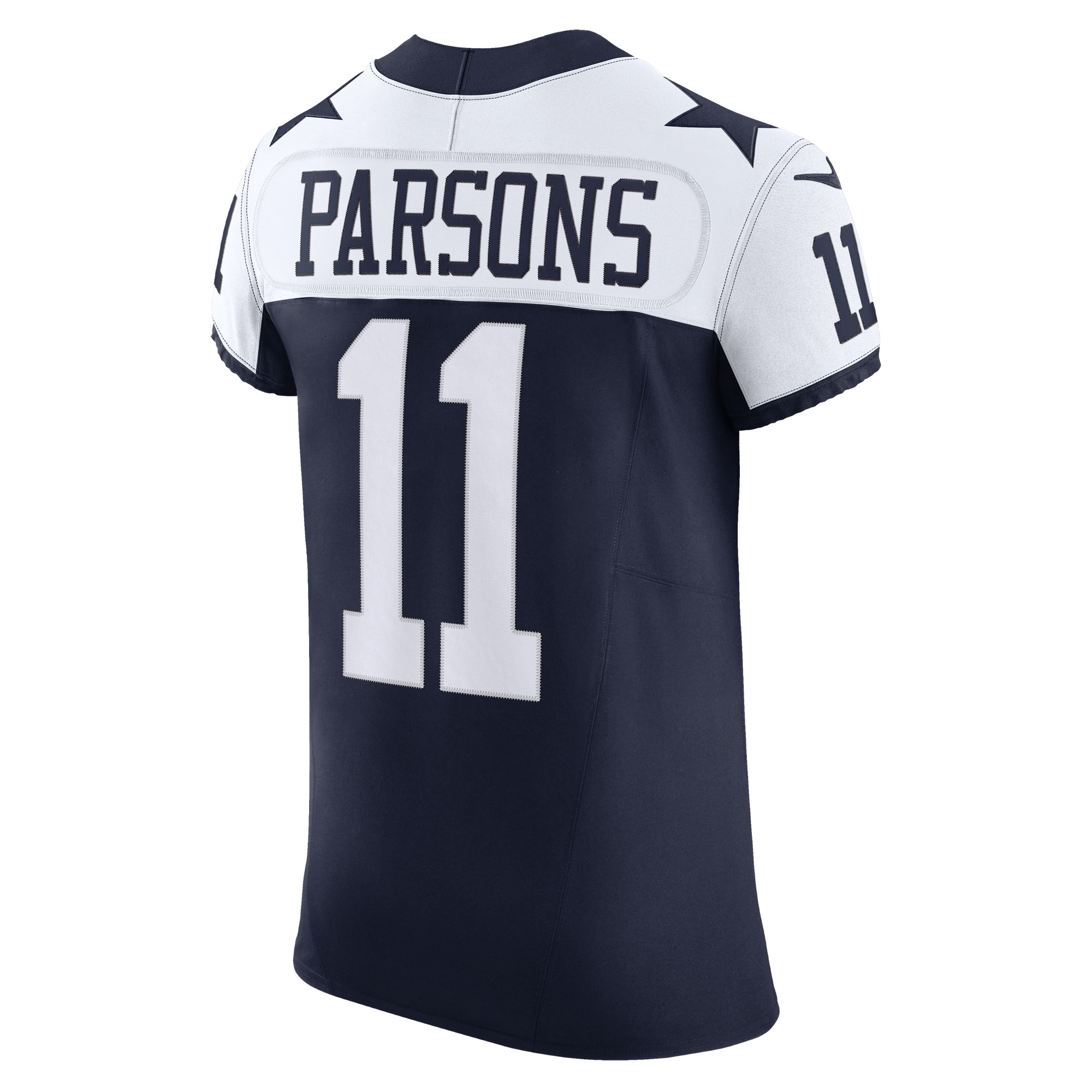 Men's Dallas Cowboys Micah Parsons Navy Alternate Vapor F.U.S.E. Elite Jersey JS3153 nicesnker - Image 3