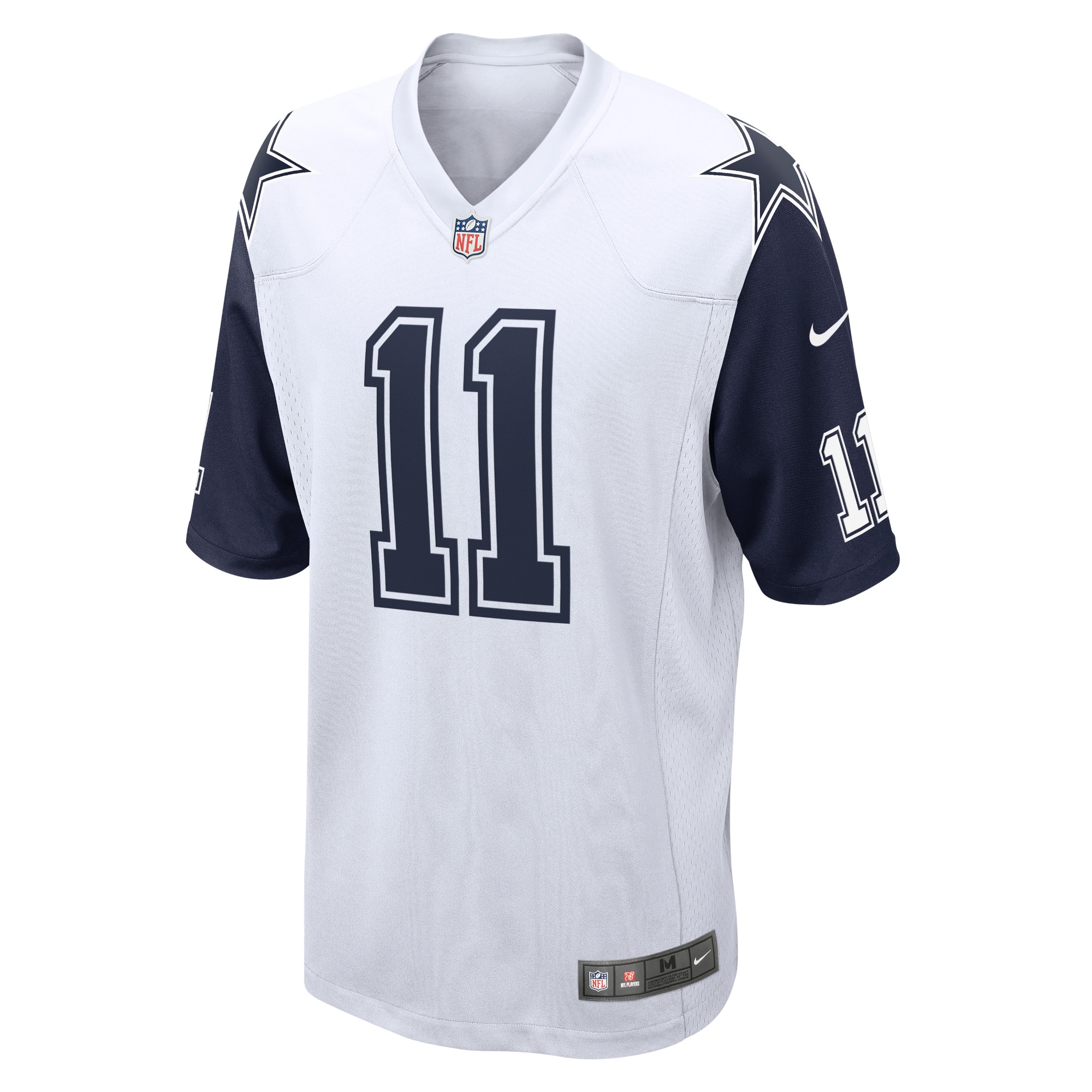 Alternative view of Men's Dallas Cowboys Micah Parsons White Alternate Game Jersey JS5570 nicesnker