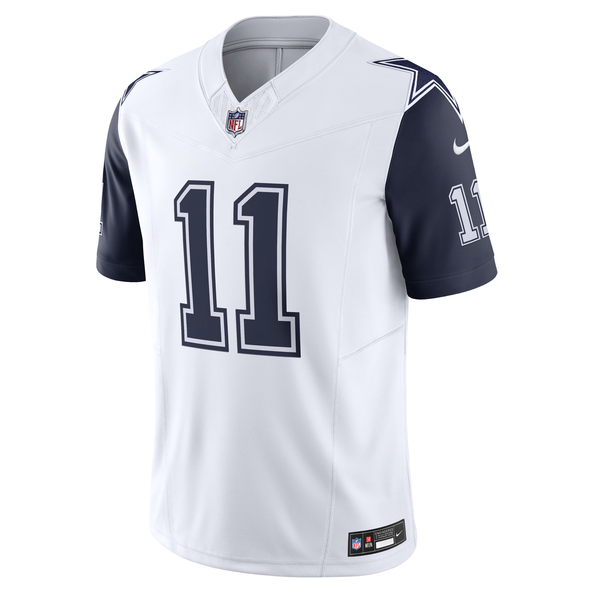 Alternative view of Men's Dallas Cowboys Micah Parsons White Vapor F.U.S.E. Limited Jersey JS4539 nicesnker