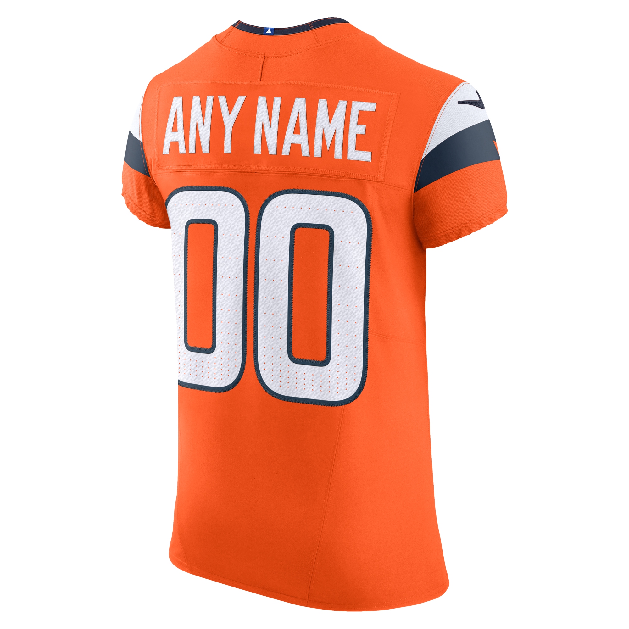 Men's Denver Broncos Orange Team Vapor F.U.S.E. Elite Custom Jersey JS4437 nicesnker - Image 3