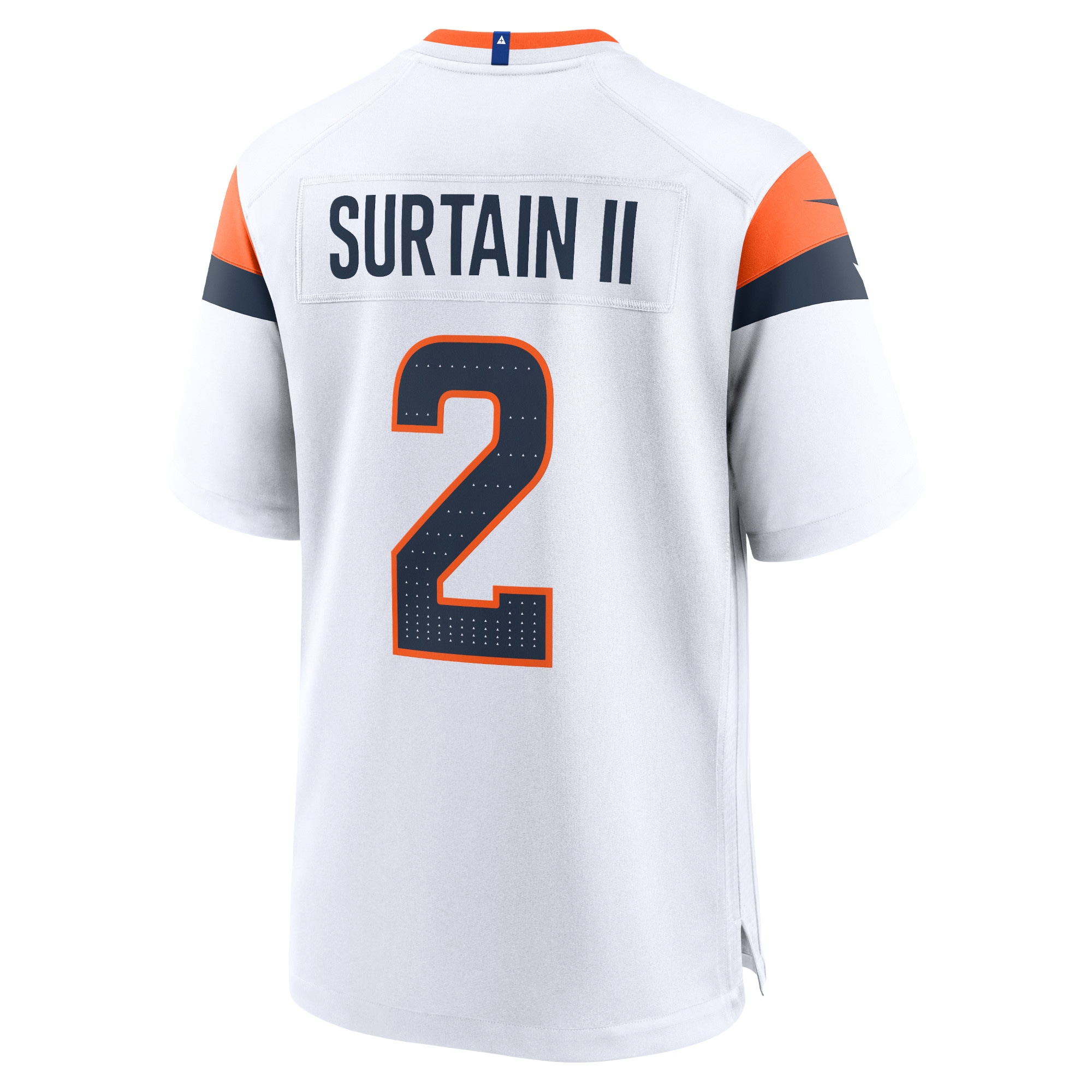 Men's Denver Broncos Patrick Surtain II White Mile High Collection Game Jersey JS9276 nicesnker - Image 3