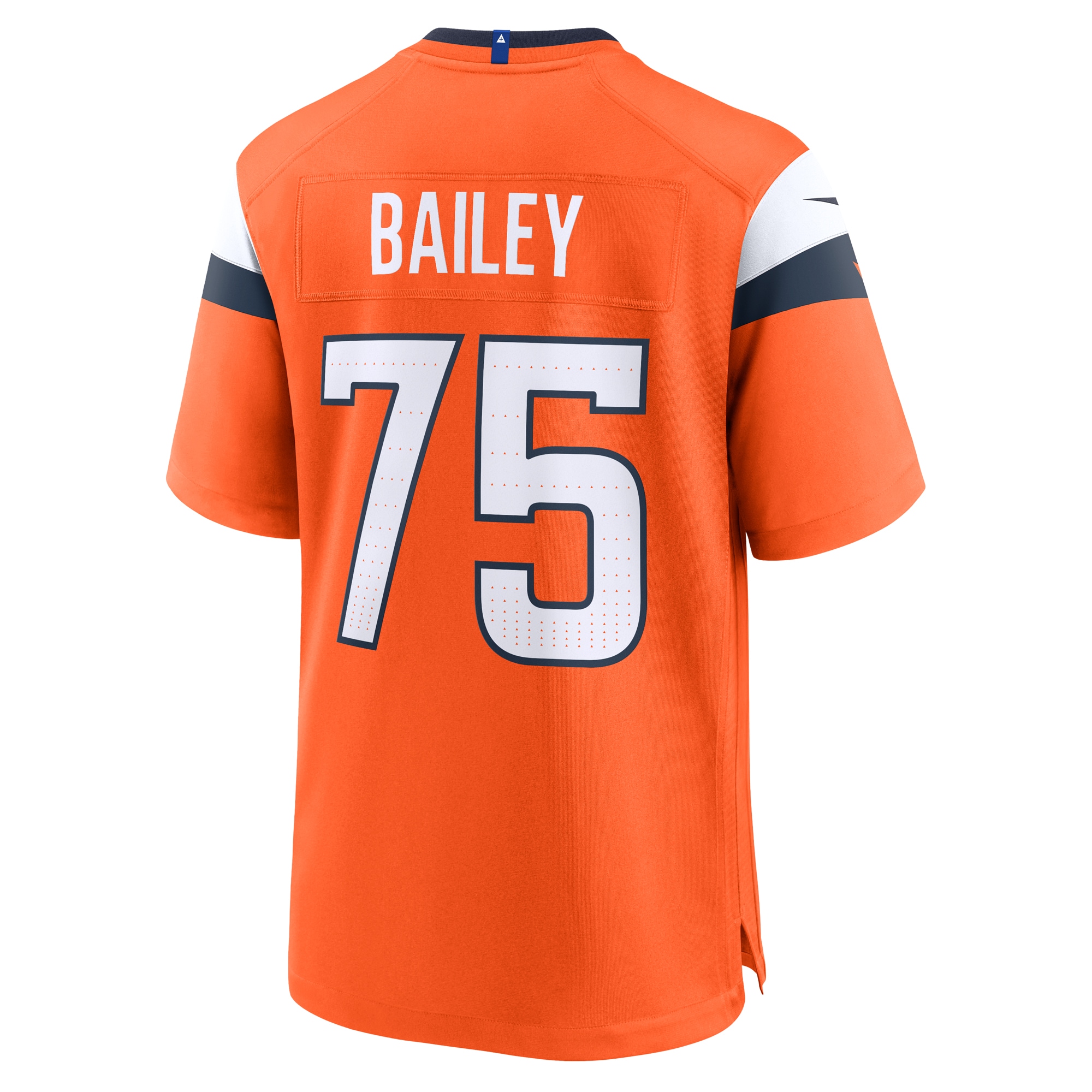 Men's Denver Broncos Quinn Bailey Orange Team Game Jersey JS5199 nicesnker - Image 3