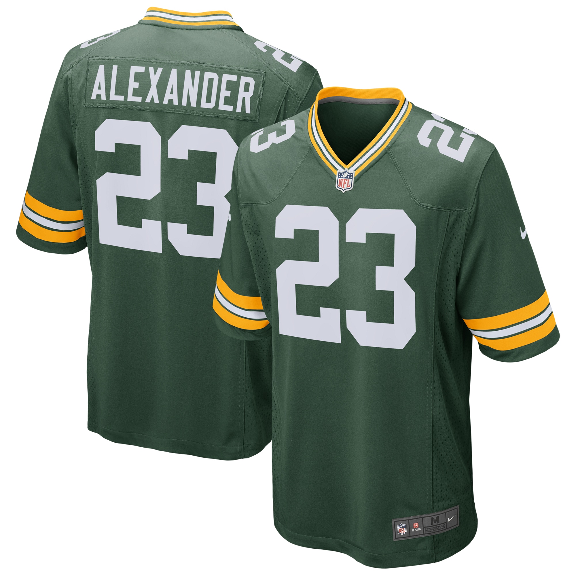 Men's Green Bay Packers Jaire Alexander Green Game Jersey JS9151 nicesnker