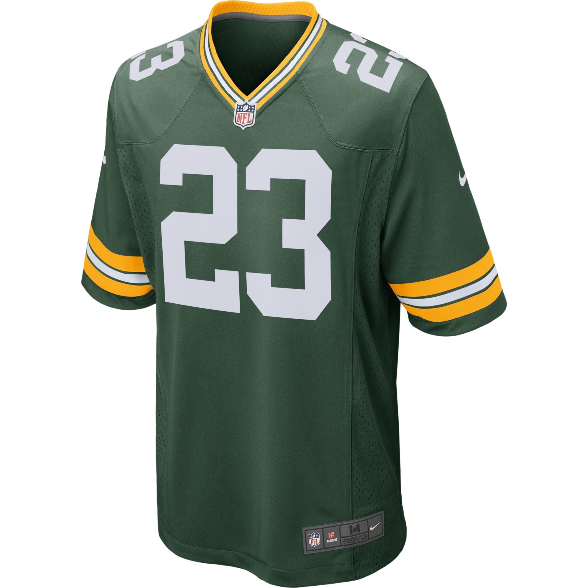 Alternative view of Men's Green Bay Packers Jaire Alexander Green Game Jersey JS9151 nicesnker