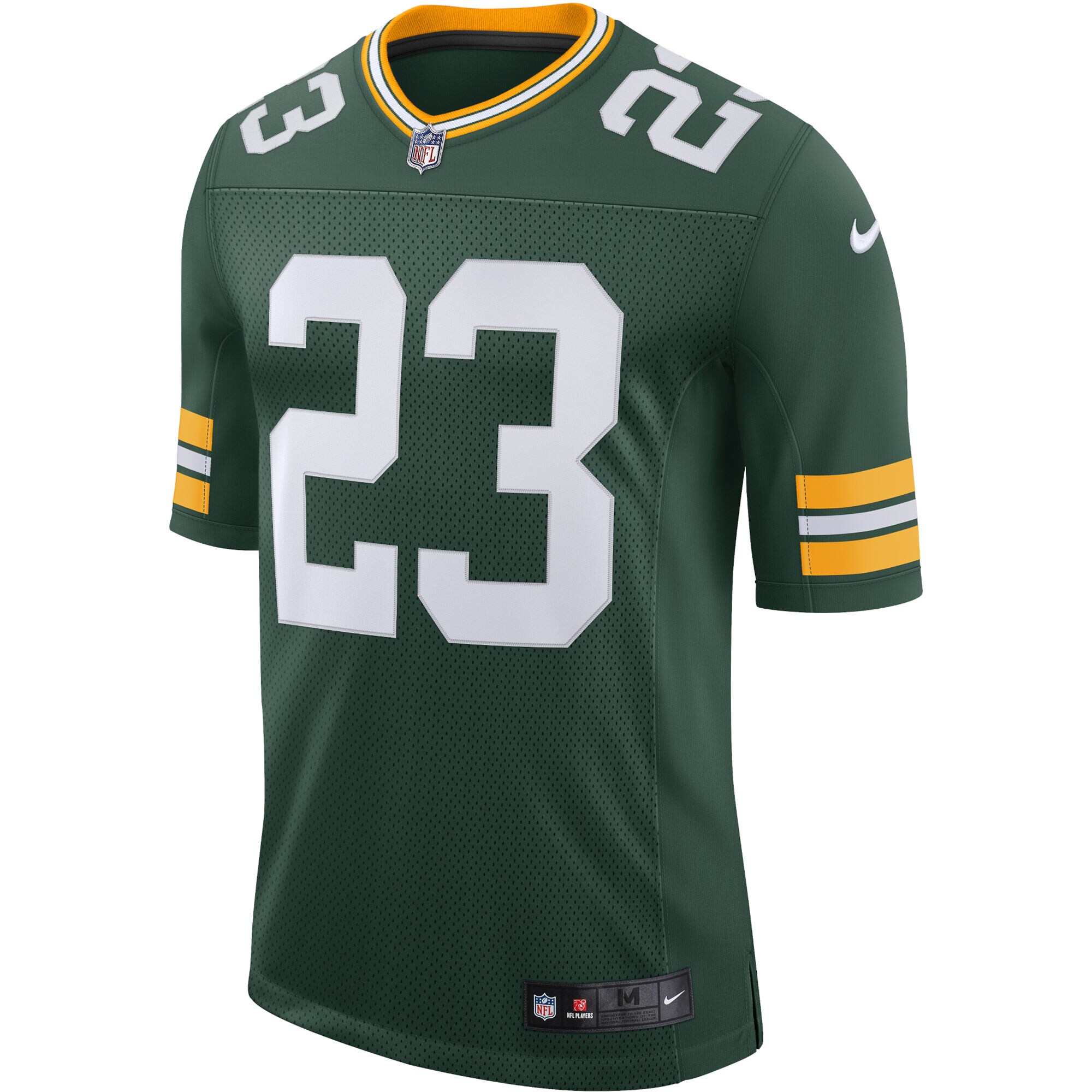 Alternative view of Men's Green Bay Packers Jaire Alexander Green Limited Jersey JS6093 nicesnker