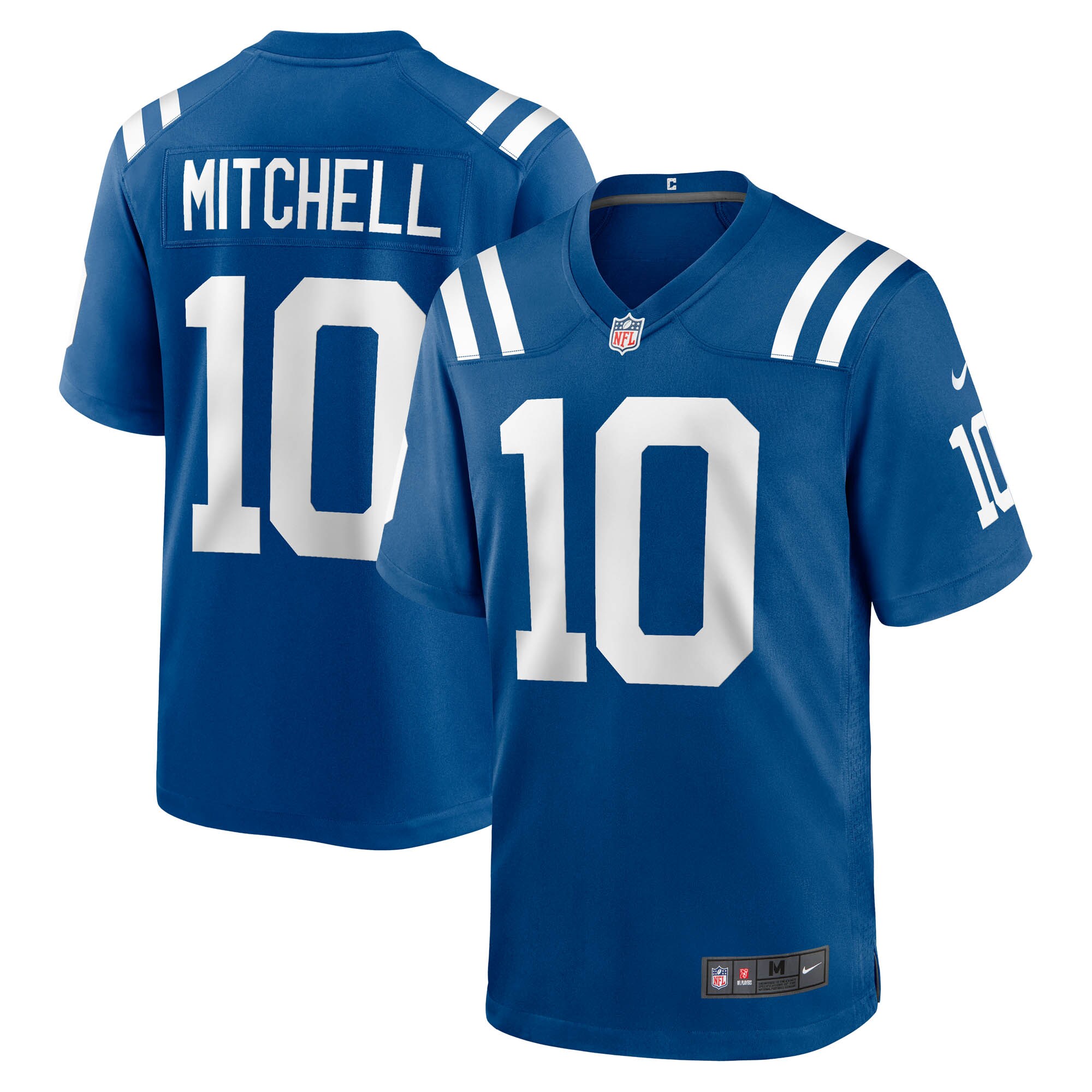 Men's Indianapolis Colts Adonai Mitchell Royal Game Jersey JS7029 nicesnker