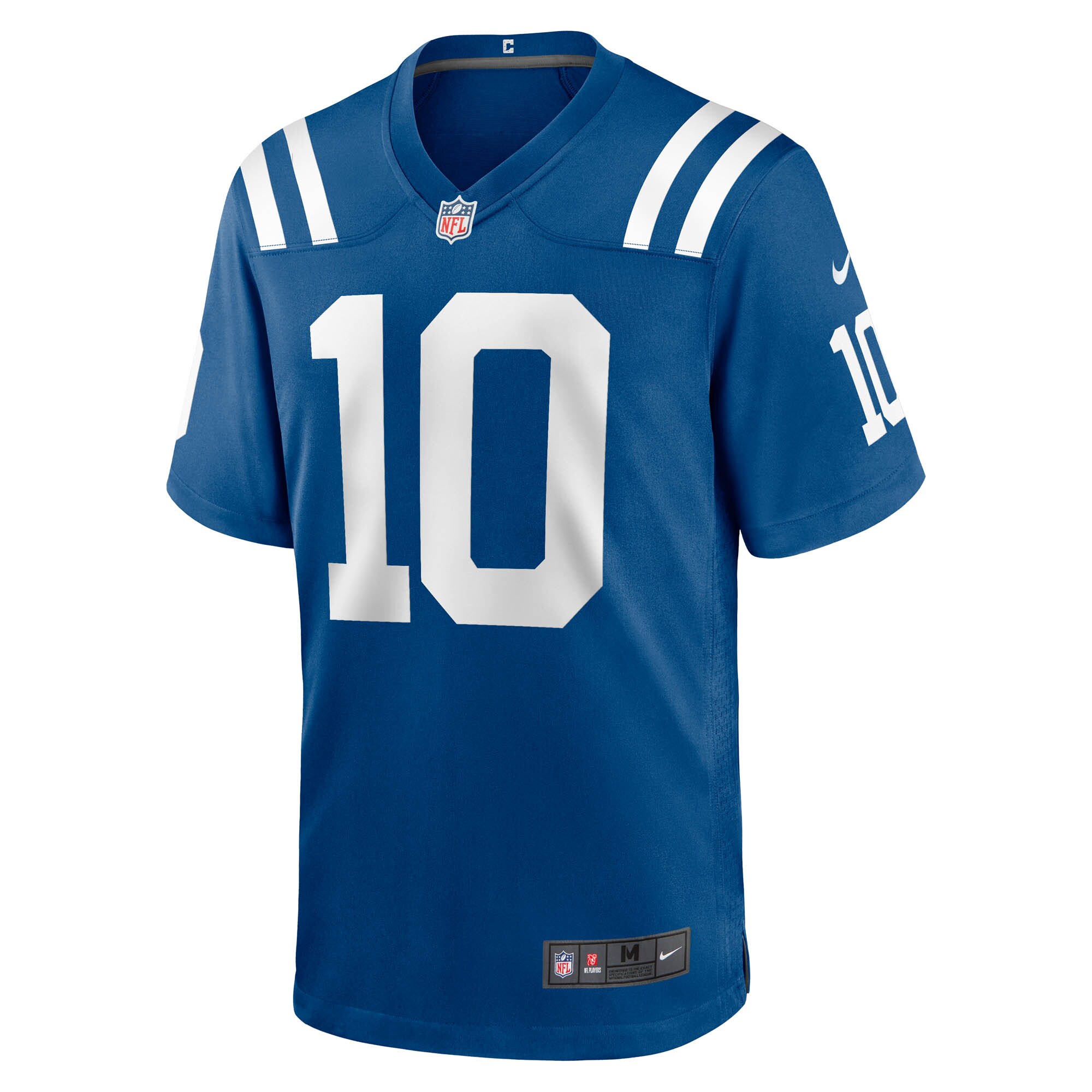 Alternative view of Men's Indianapolis Colts Adonai Mitchell Royal Game Jersey JS7029 nicesnker