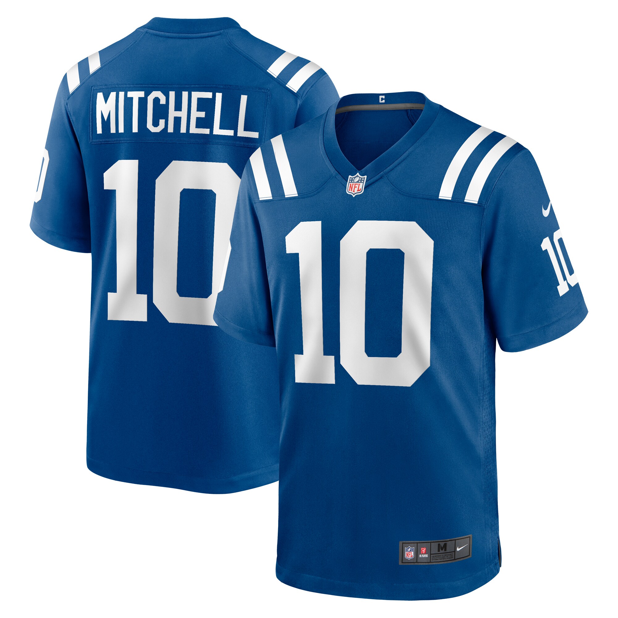 Men's Indianapolis Colts Adonai Mitchell Royal Player Game Jersey JS4394 nicesnker