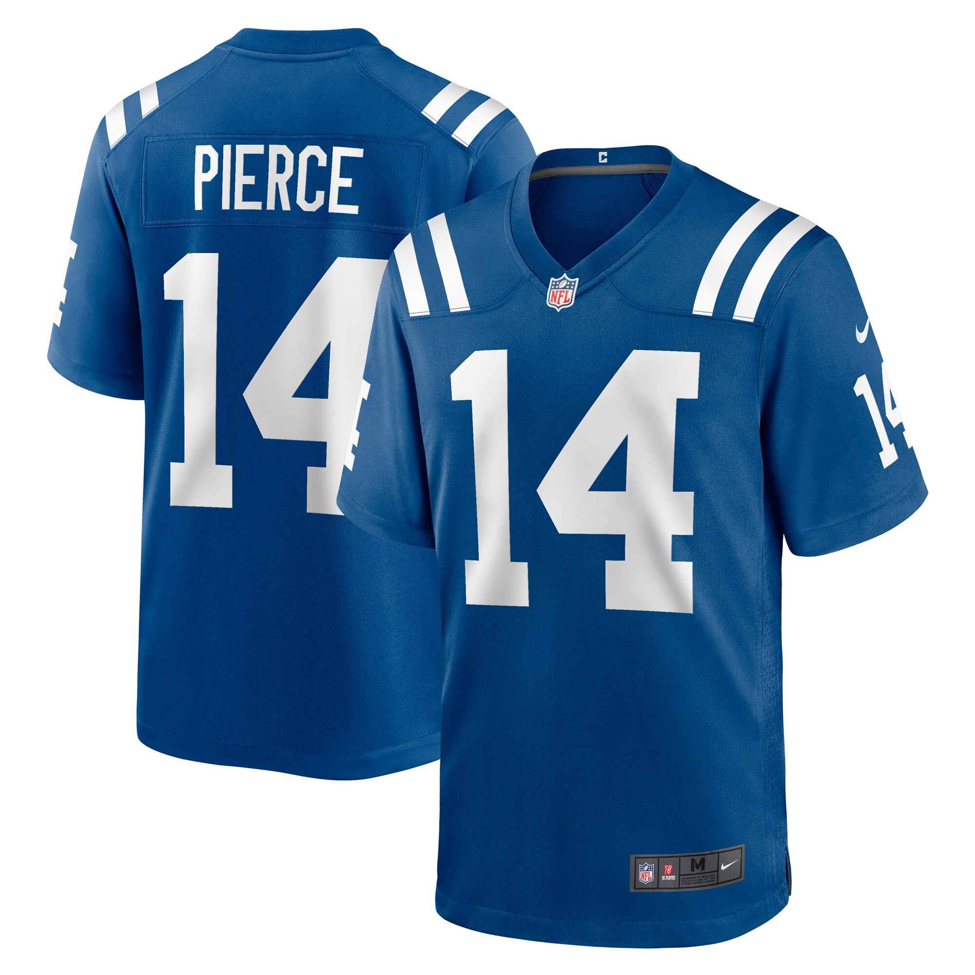 Men's Indianapolis Colts Alec Pierce Royal Player Game Jersey JS9598 nicesnker