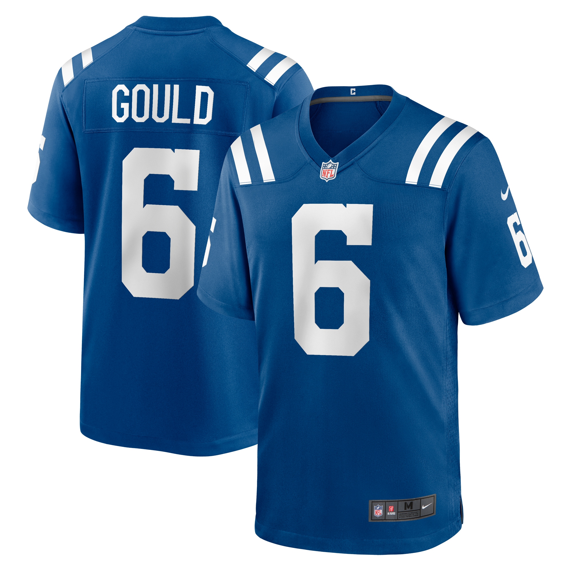 Men's Indianapolis Colts Anthony Gould Royal Game Jersey JS8452 nicesnker