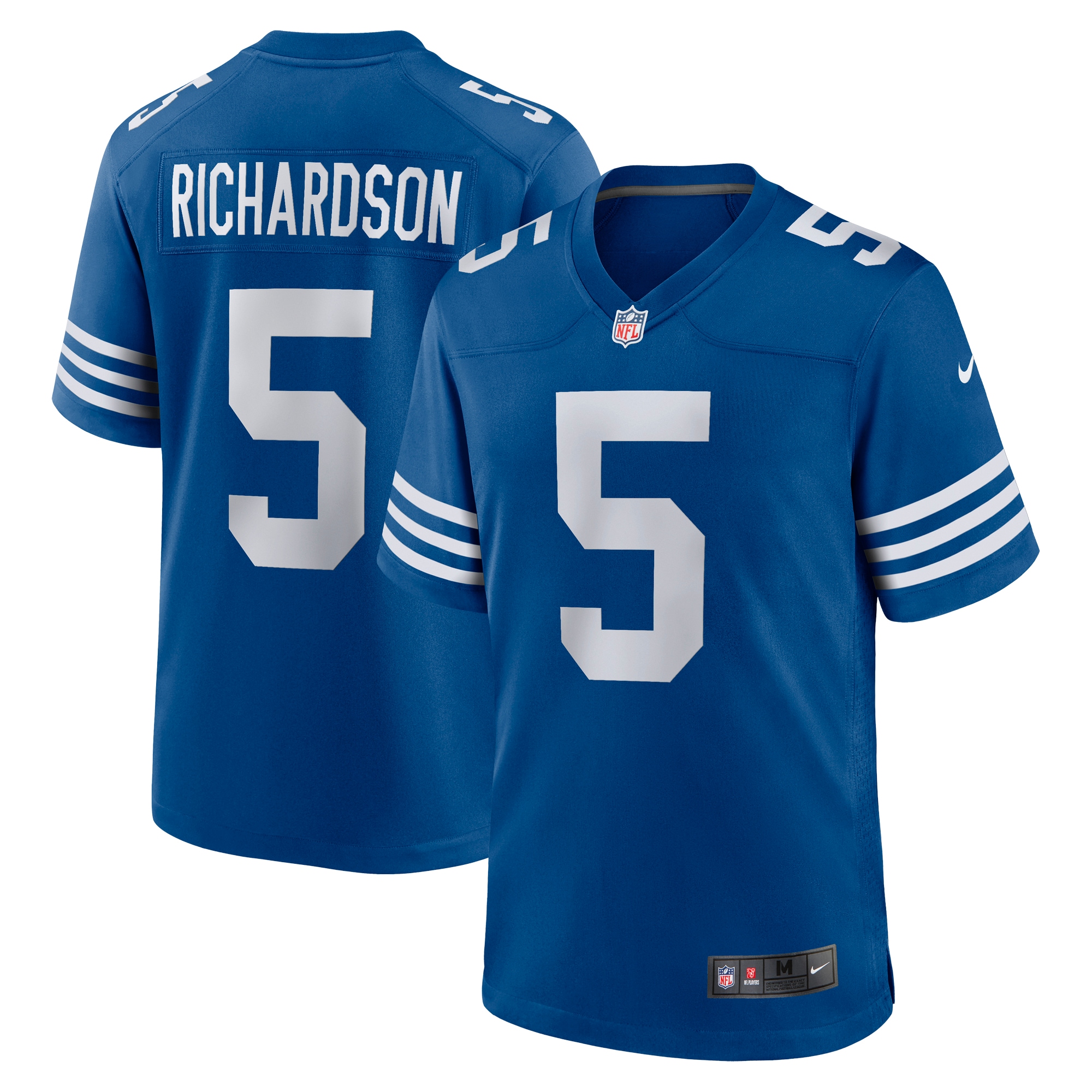 Men's Indianapolis Colts Anthony Richardson Royal Alternate Game Jersey JS4084 nicesnker