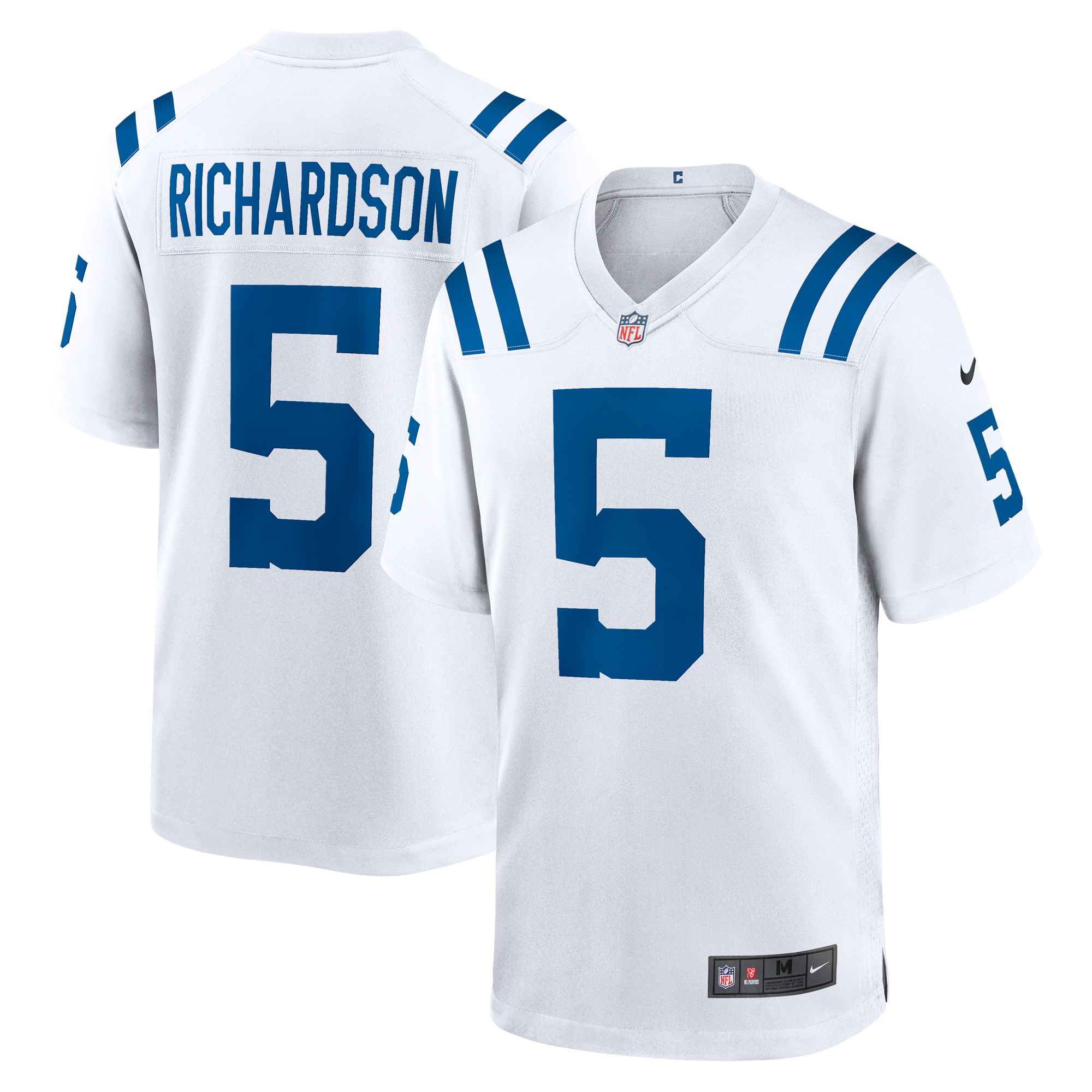 Men's Indianapolis Colts Anthony Richardson White Game Jersey JS6879 nicesnker