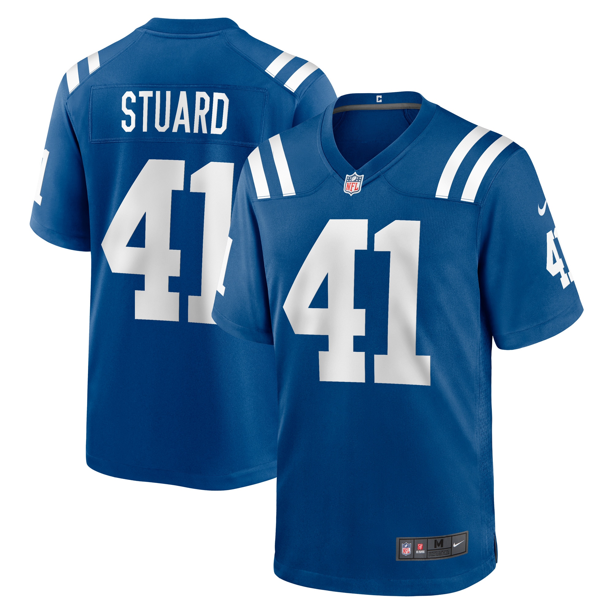 Men's Indianapolis Colts Grant Stuard Royal Game Player Jersey JS6041 nicesnker