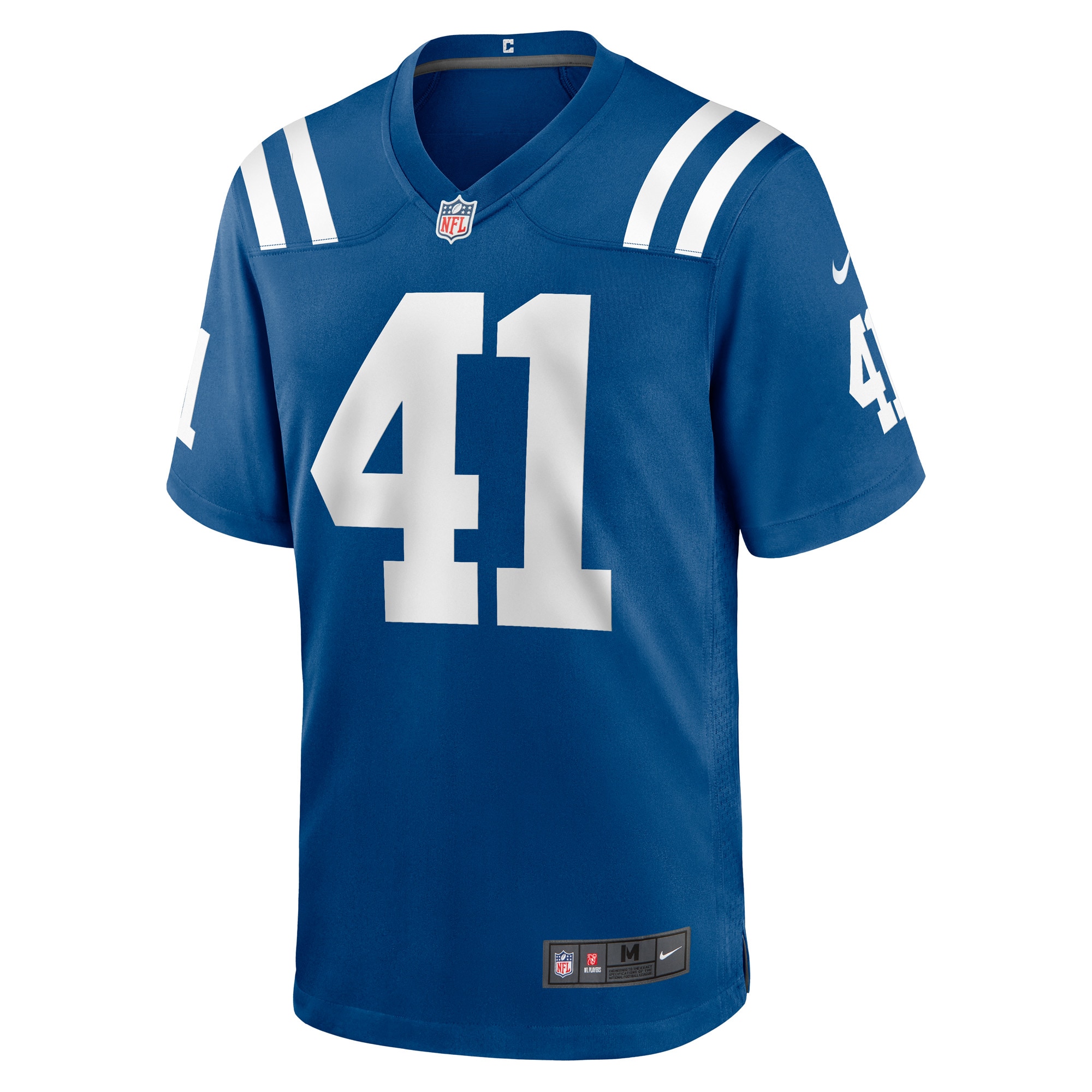 Alternative view of Men's Indianapolis Colts Grant Stuard Royal Game Player Jersey JS6041 nicesnker