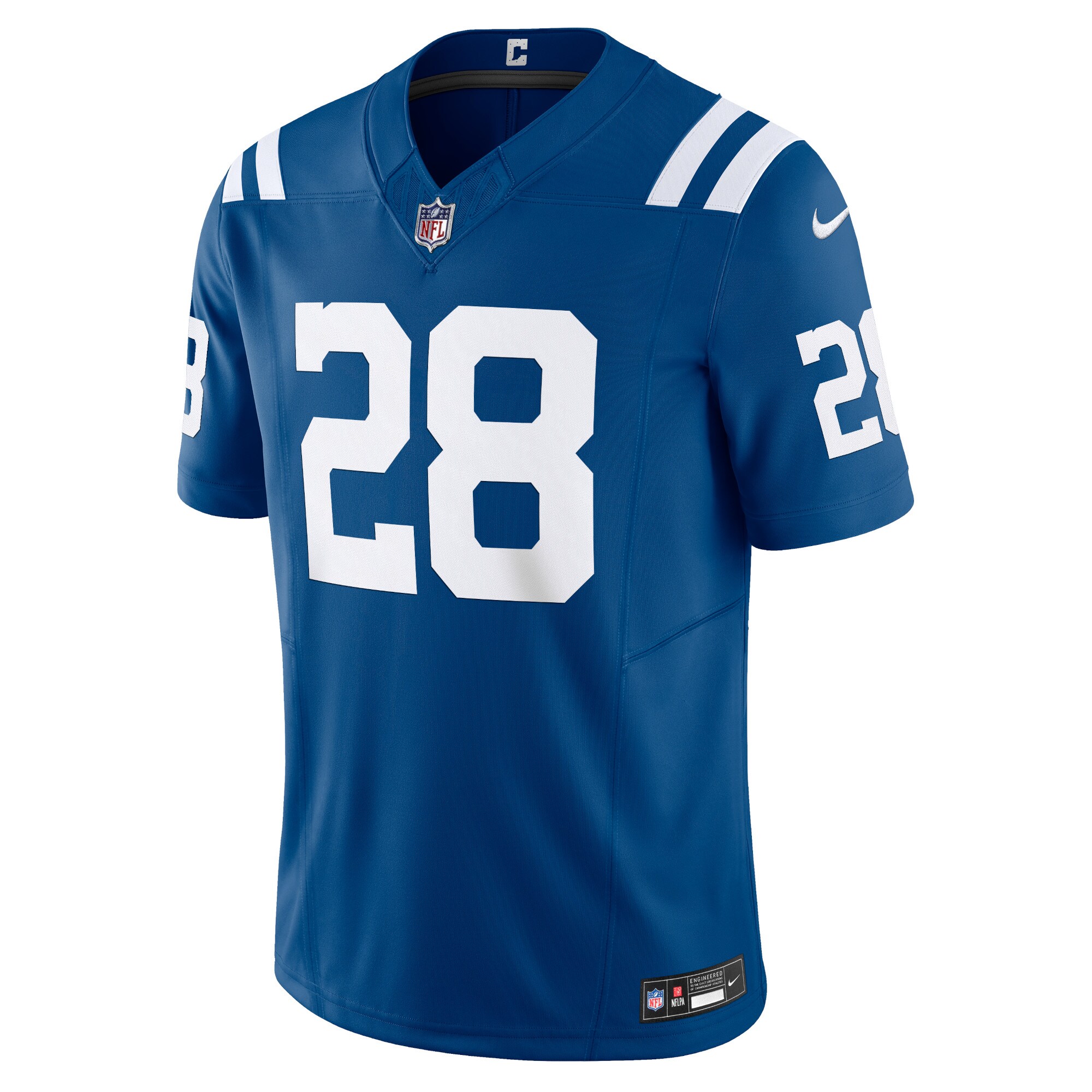 Alternative view of Men's Indianapolis Colts Jonathan Taylor Royal Vapor F.U.S.E. Limited Jersey JS2811 nicesnker