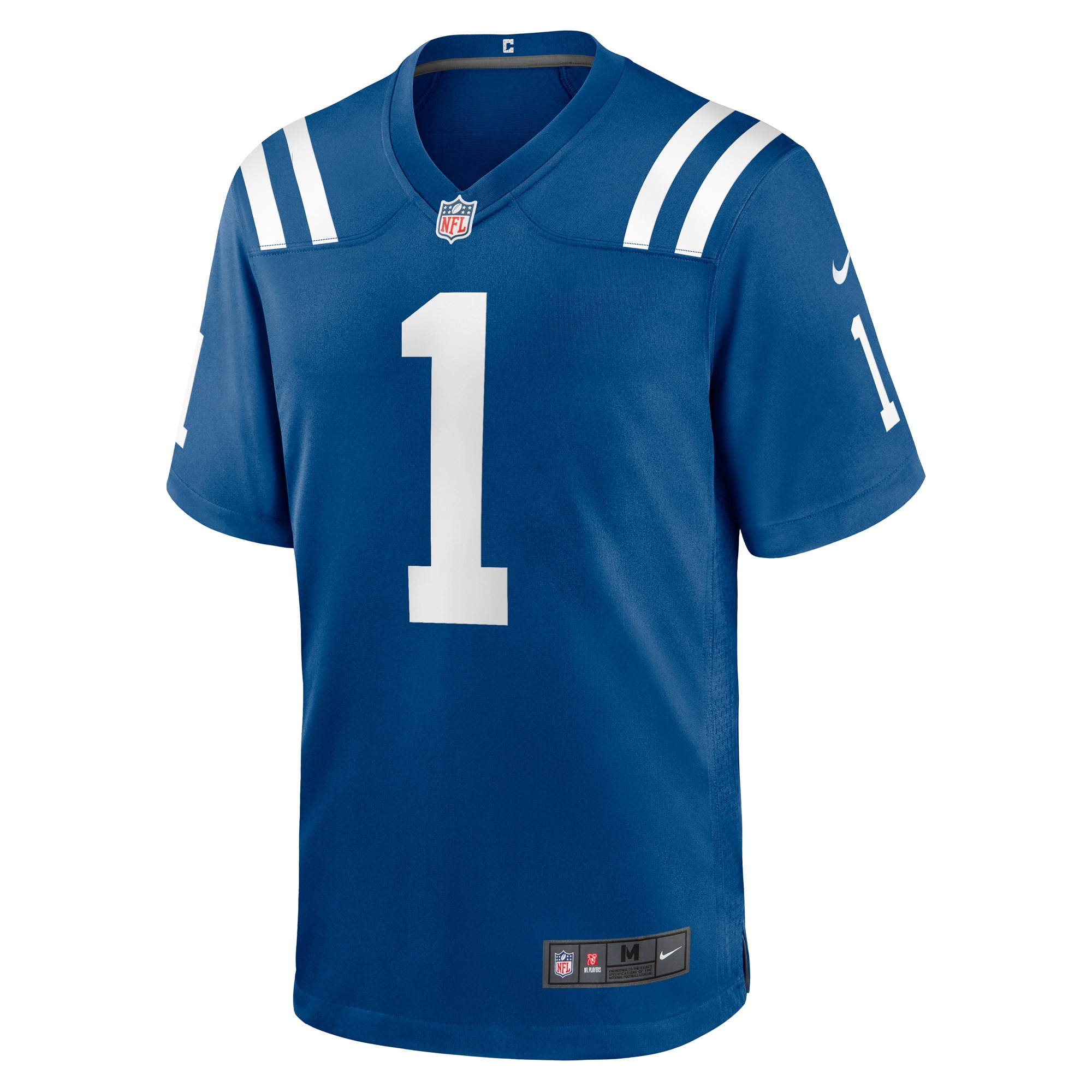 Alternative view of Men's Indianapolis Colts Josh Downs Royal Team Game Jersey JS1598 nicesnker