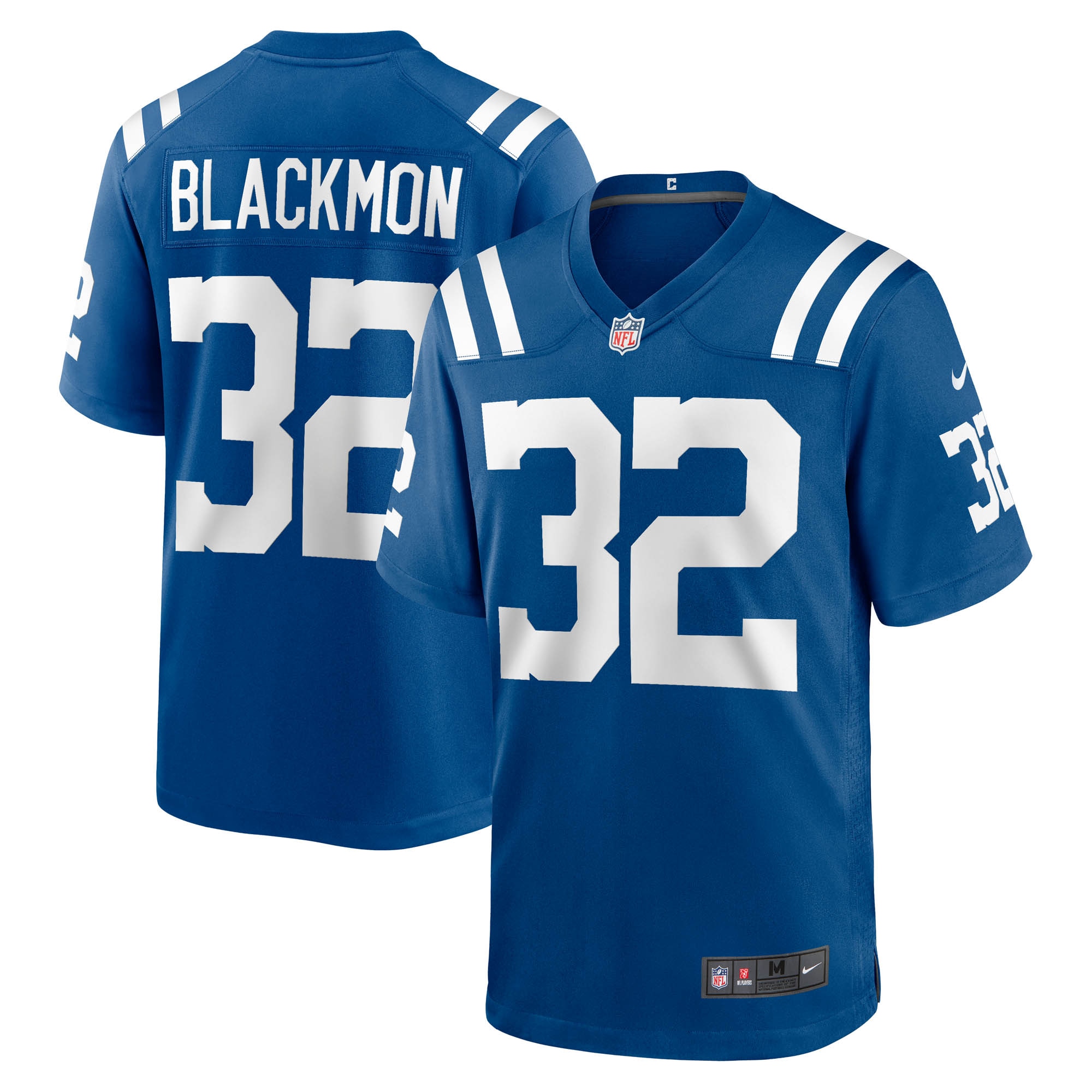 Men's Indianapolis Colts Julian Blackmon Royal Game Jersey JS3787 nicesnker