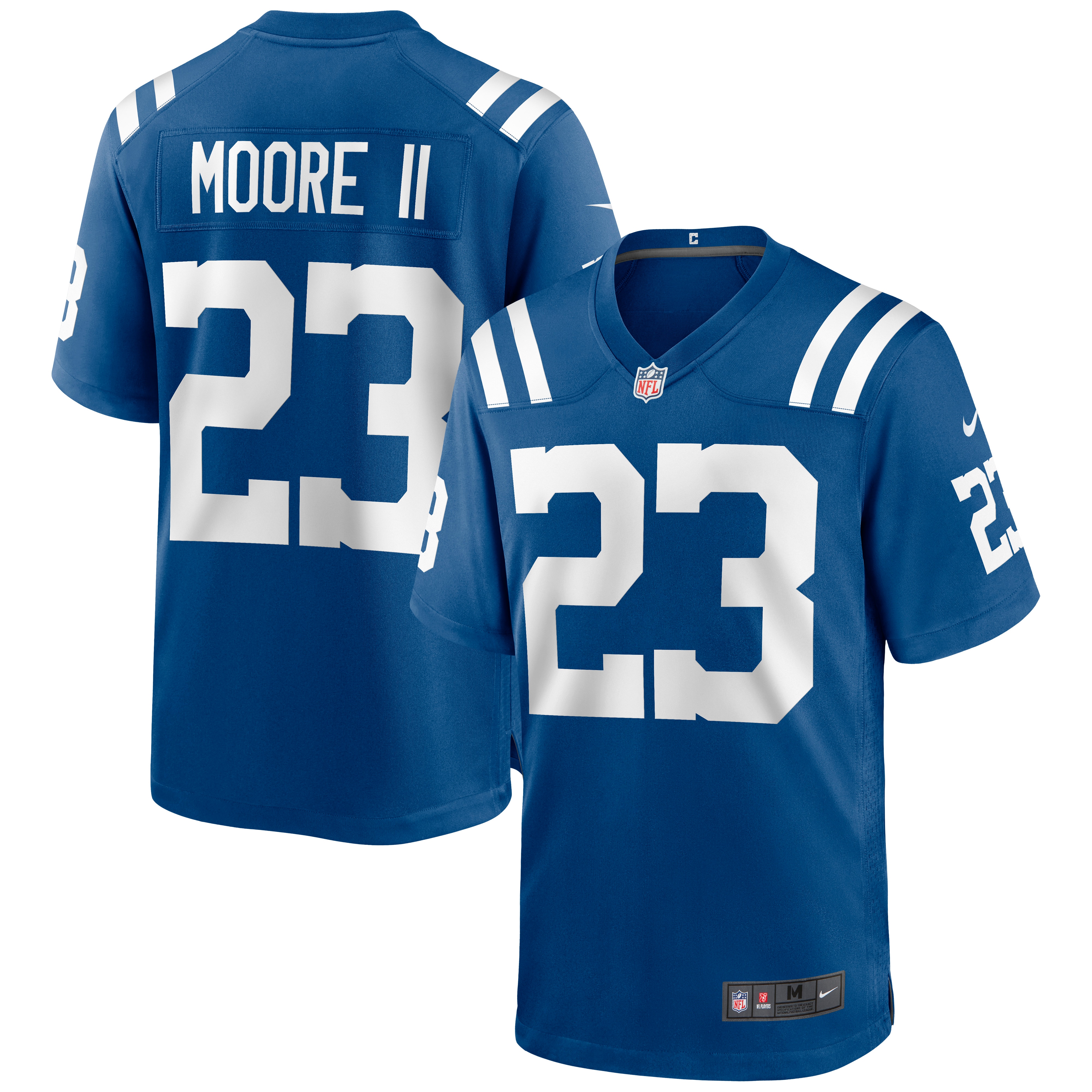 Men's Indianapolis Colts Kenny Moore II Royal Game Jersey JS2258 nicesnker