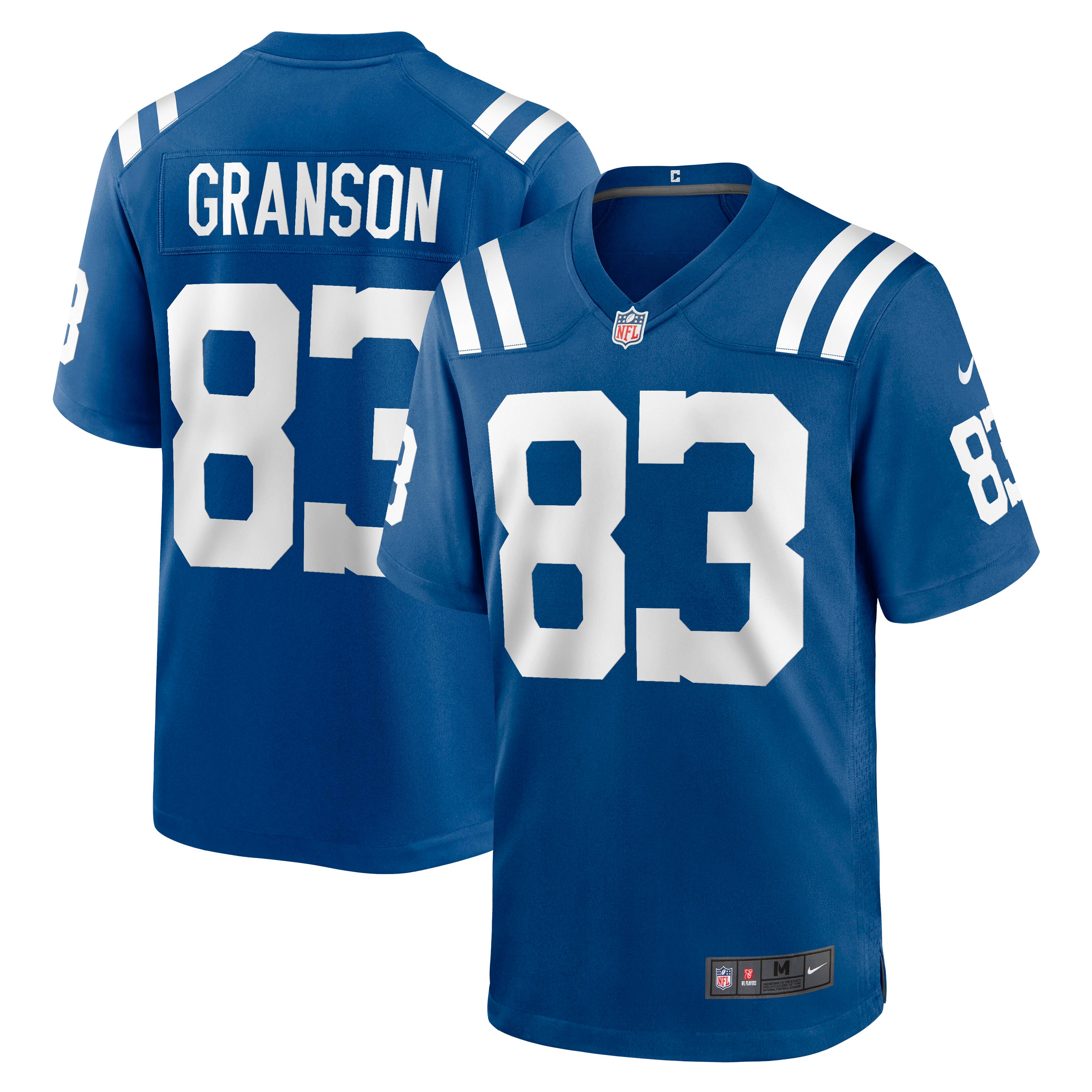 Men's Indianapolis Colts Kylen Granson Royal Game Jersey JS7520 nicesnker