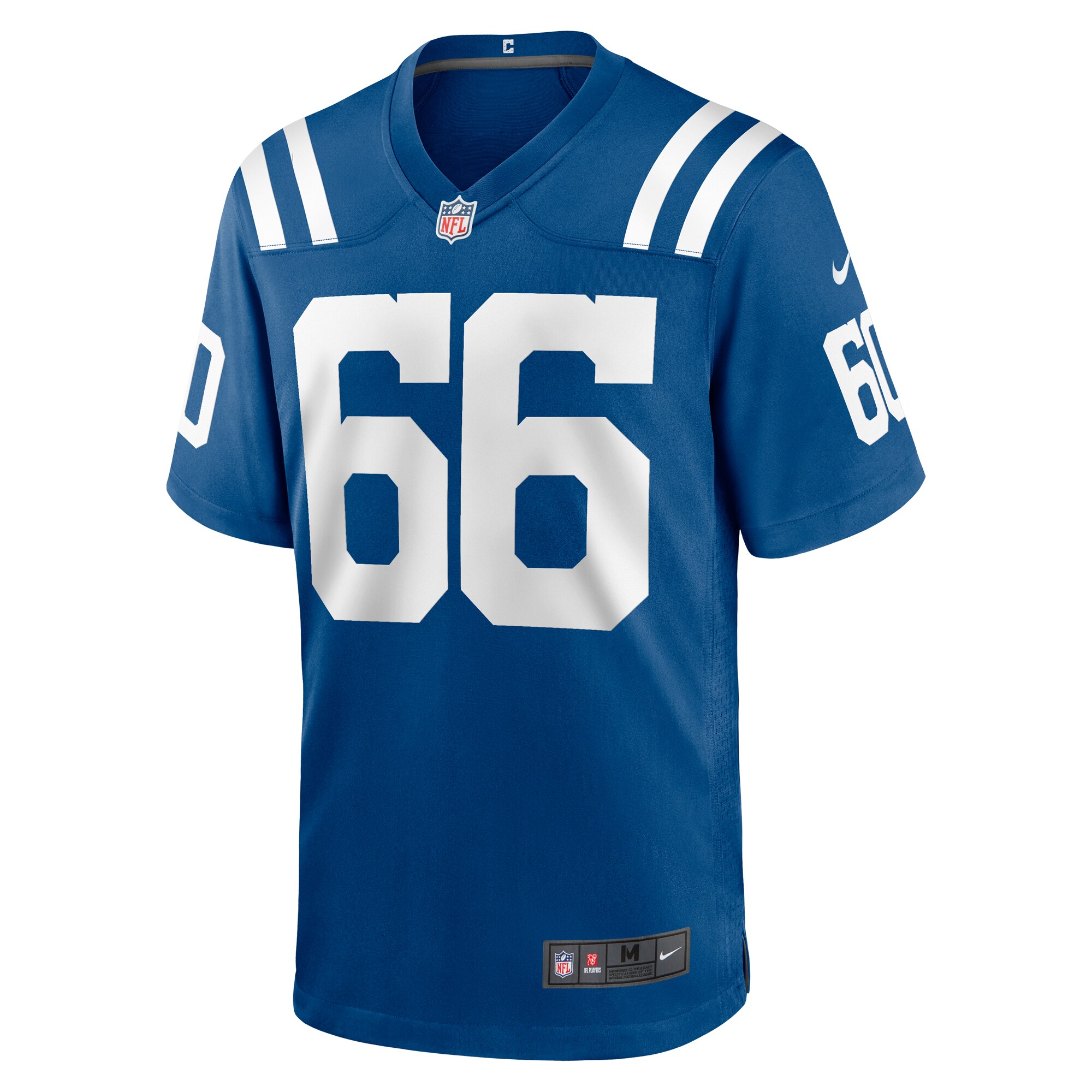 Alternative view of Men's Indianapolis Colts Lewis Kidd Royal Game Jersey JS1924 nicesnker
