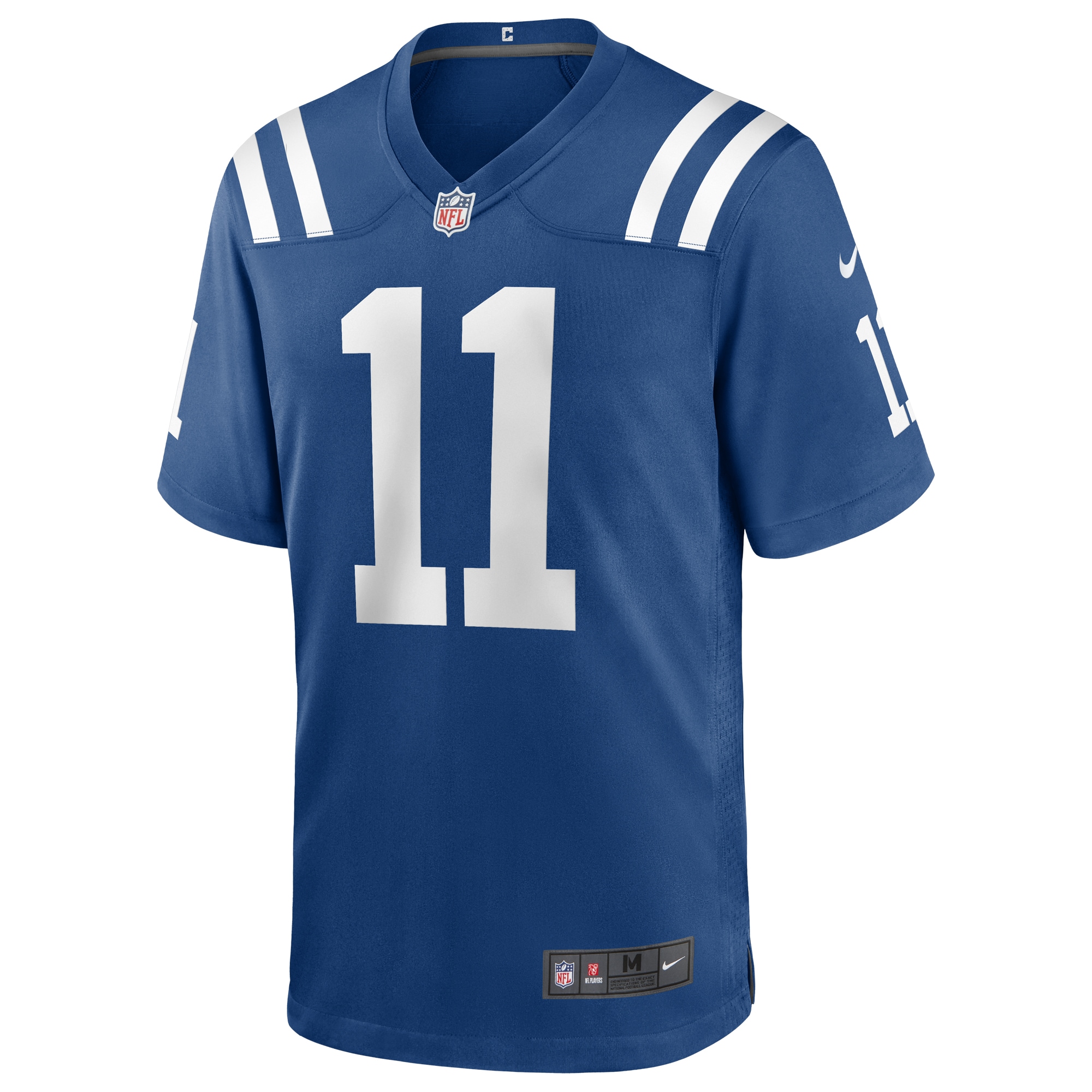 Alternative view of Men's Indianapolis Colts Michael Pittman Jr. Royal Player Game Jersey JS6021 nicesnker