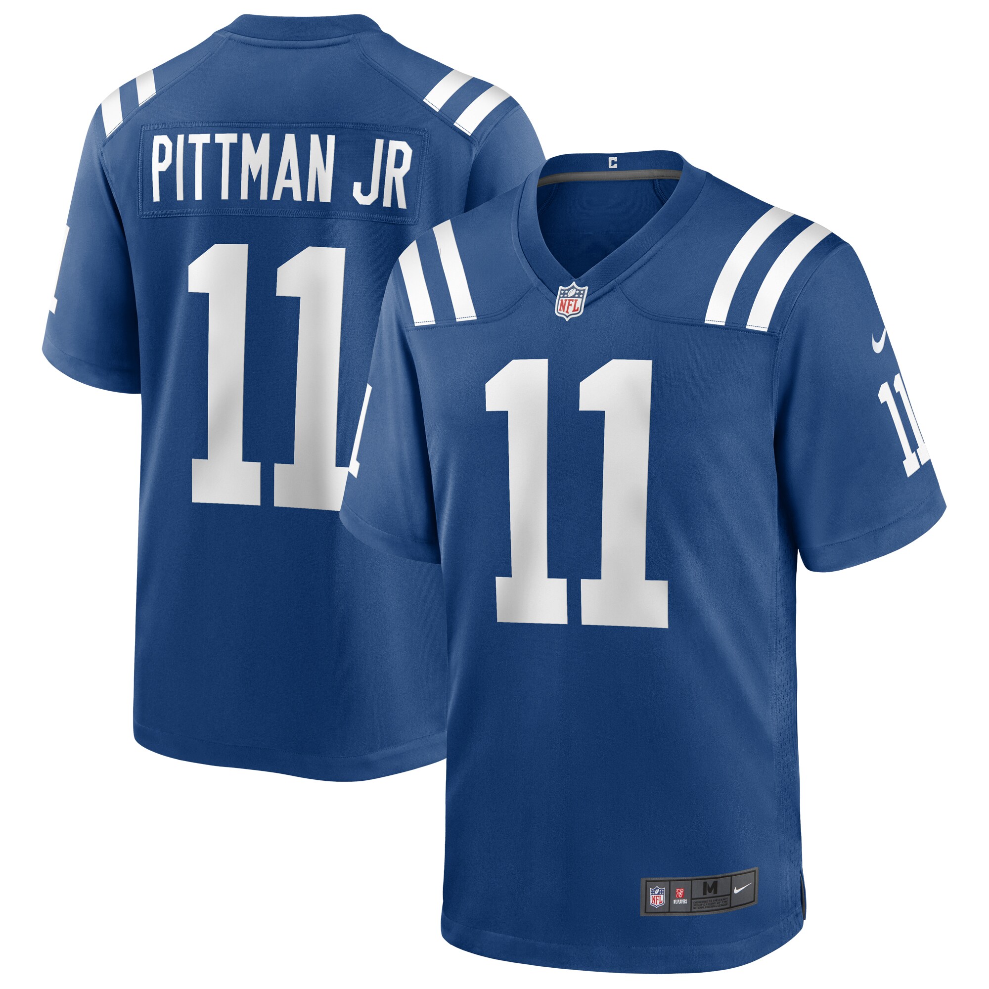 Men's Indianapolis Colts Michael Pittman Jr. Royal Player Game Jersey JS6021 nicesnker