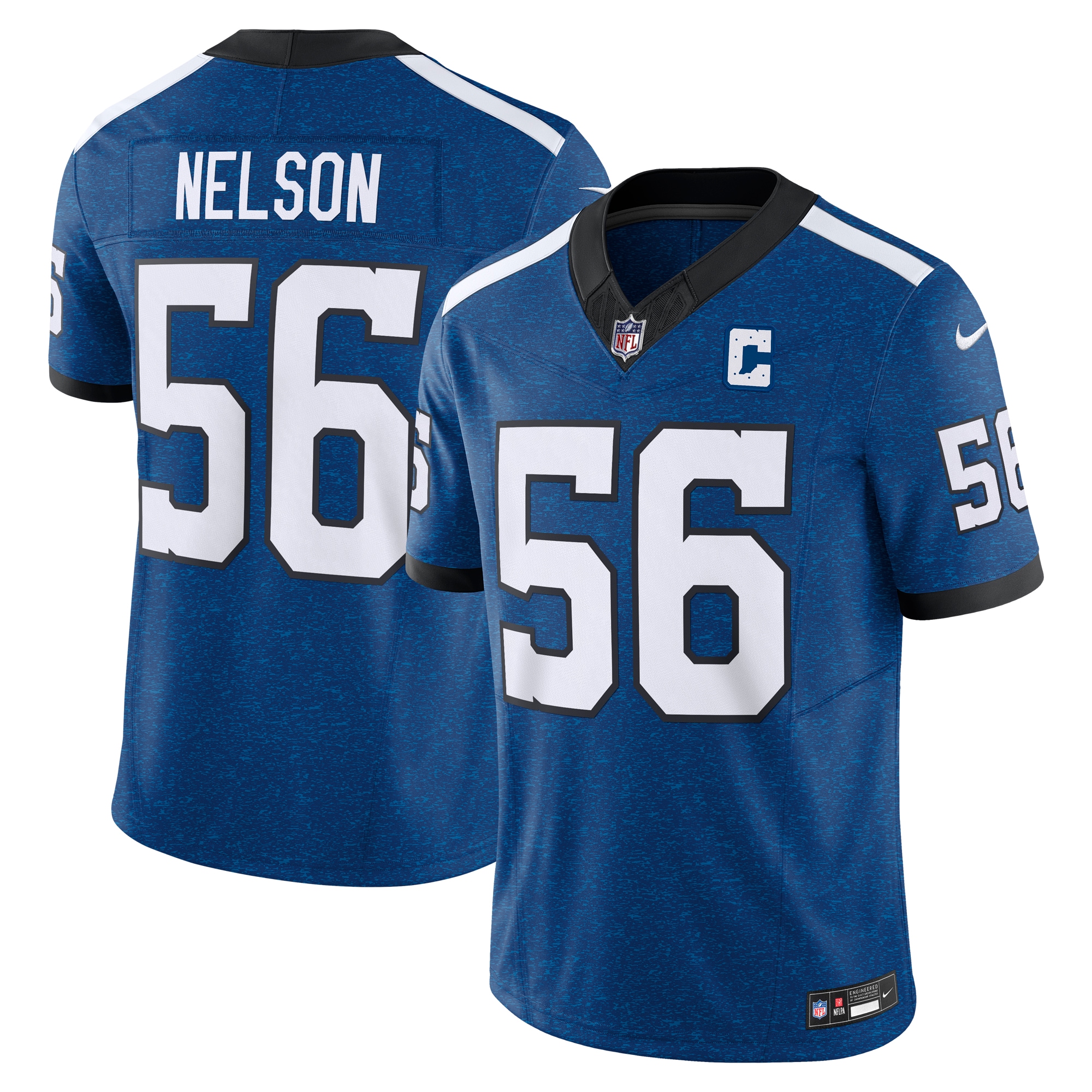 Men's Indianapolis Colts Quenton Nelson Blue Vapor F.U.S.E. Limited Jersey JS9476 nicesnker