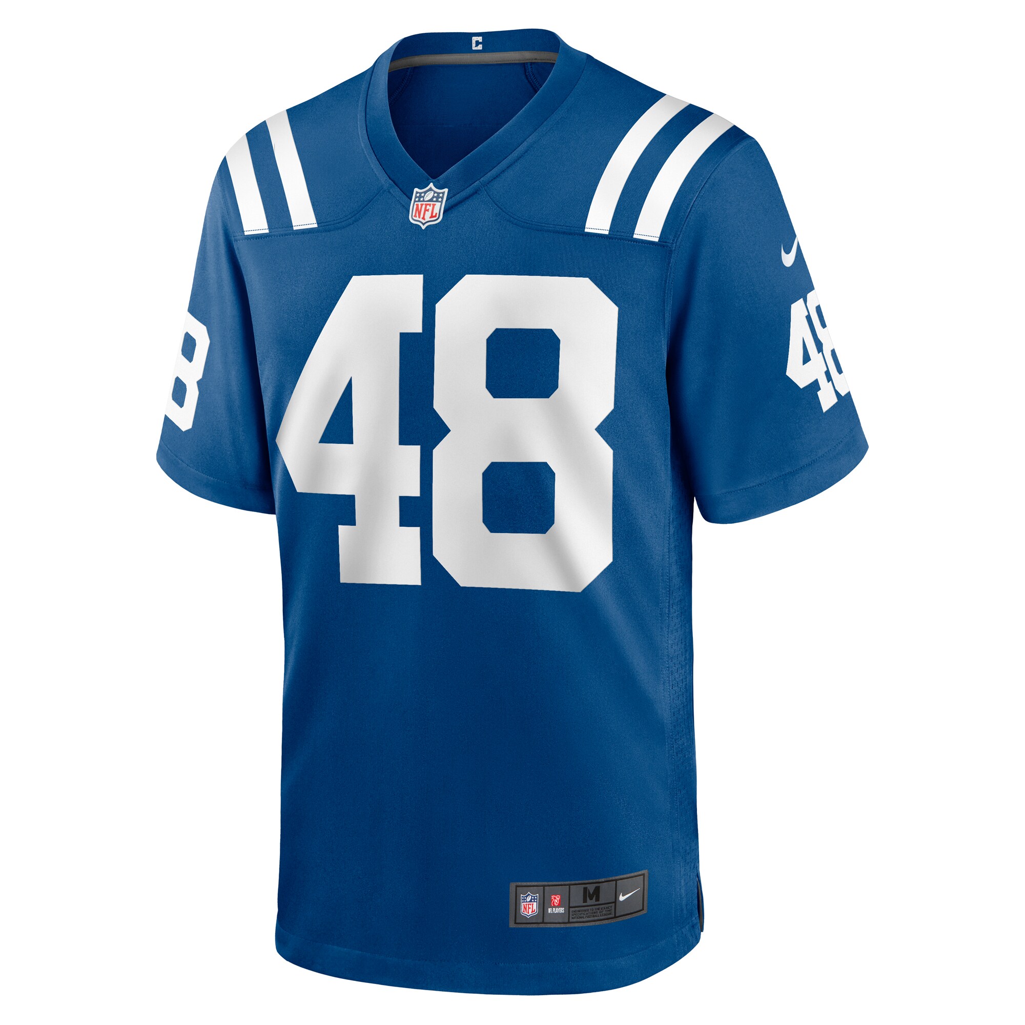 Alternative view of Men's Indianapolis Colts Ronnie Harrison Jr. Royal Team Game Jersey JS3619 nicesnker