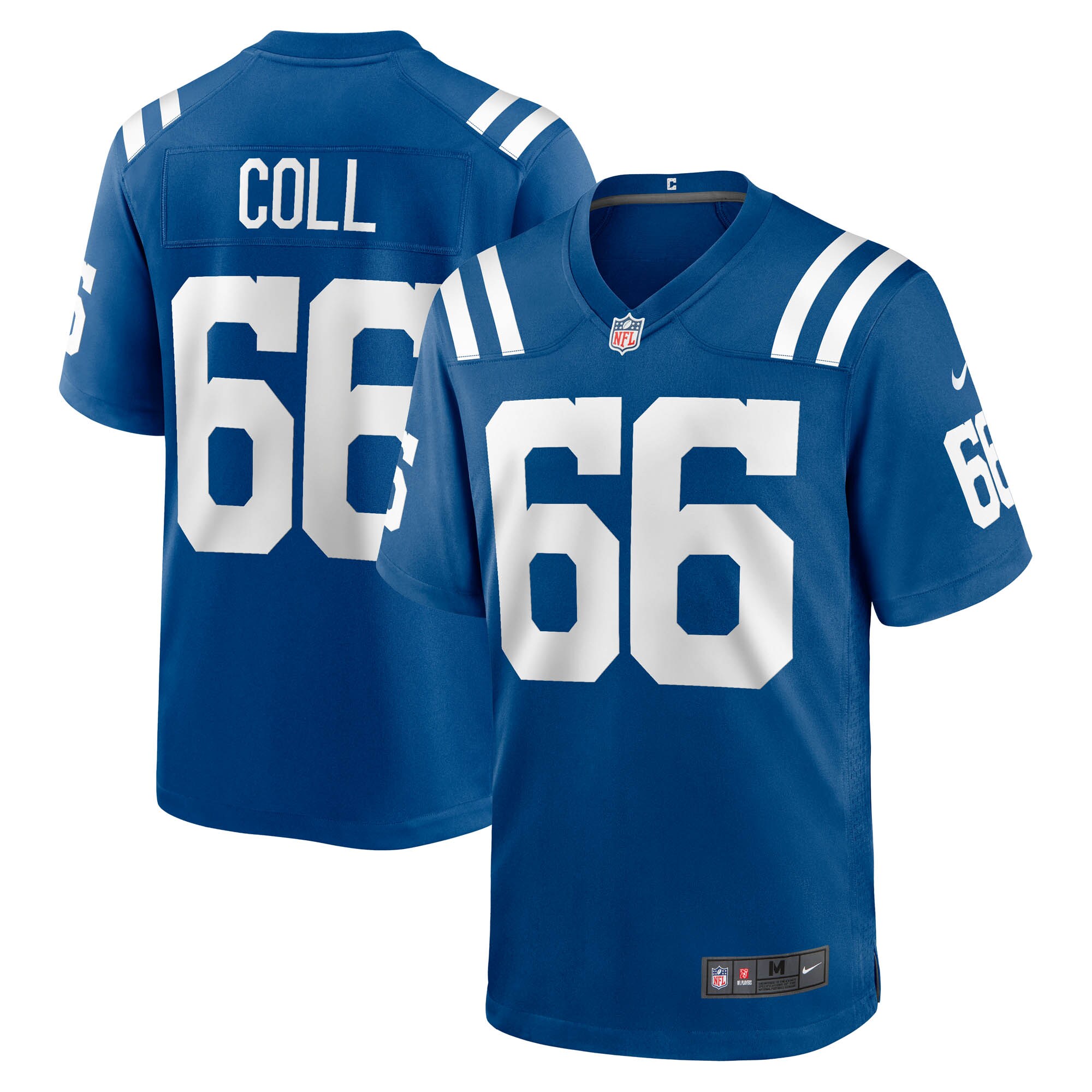 Men's Indianapolis Colts Ryan Coll Royal Game Jersey JS1272 nicesnker