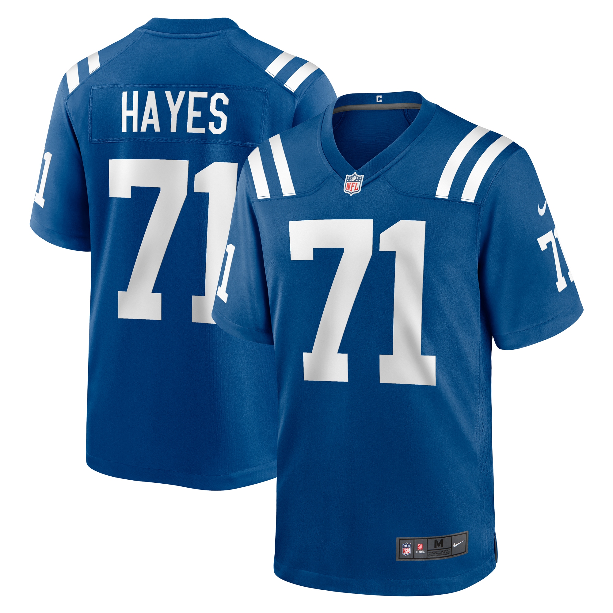 Men's Indianapolis Colts Ryan Hayes Royal Team Game Jersey JS3371 nicesnker