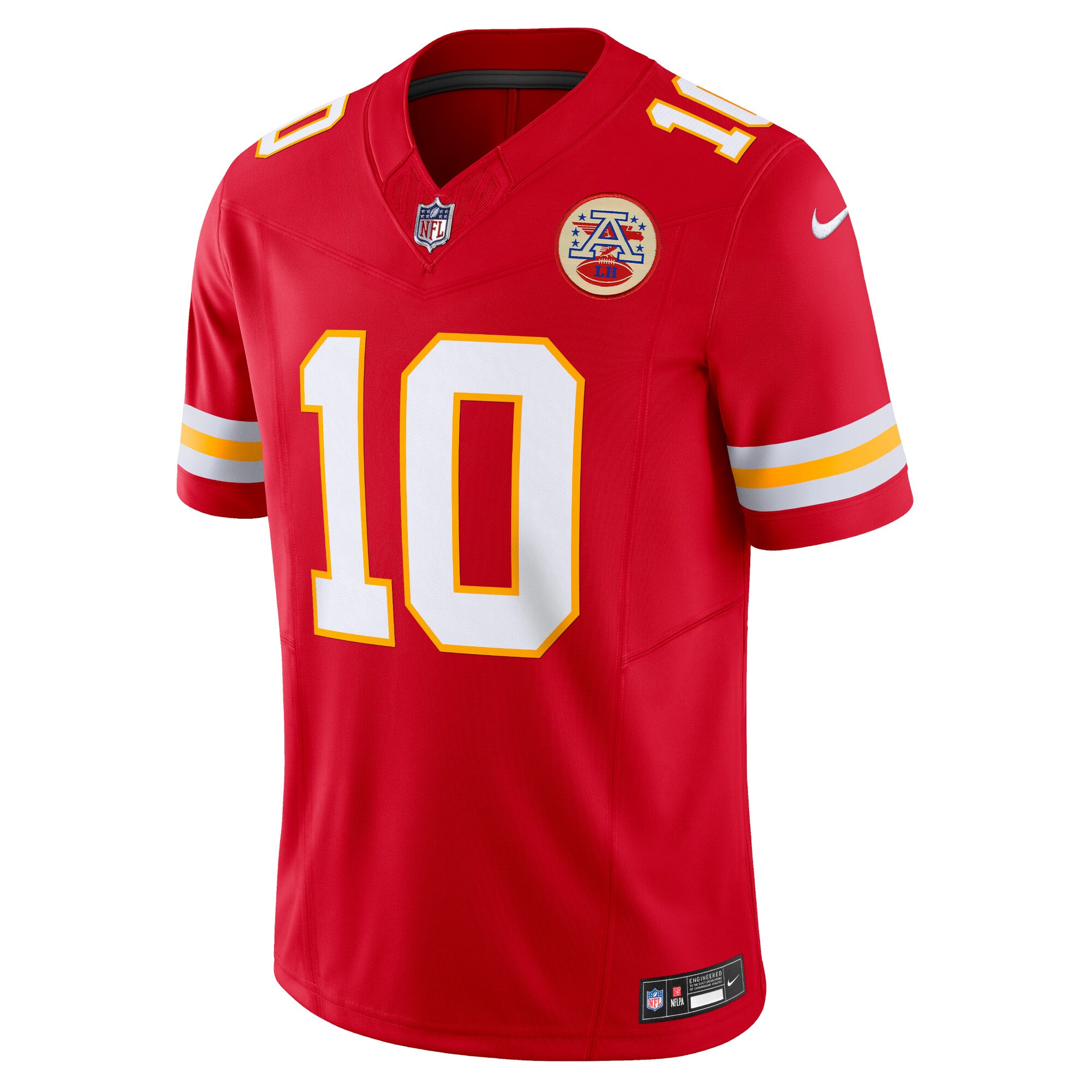 Alternative view of Men's Kansas City Chiefs Isiah Pacheco Red Vapor F.U.S.E. Limited Jersey JS8521 nicesnker