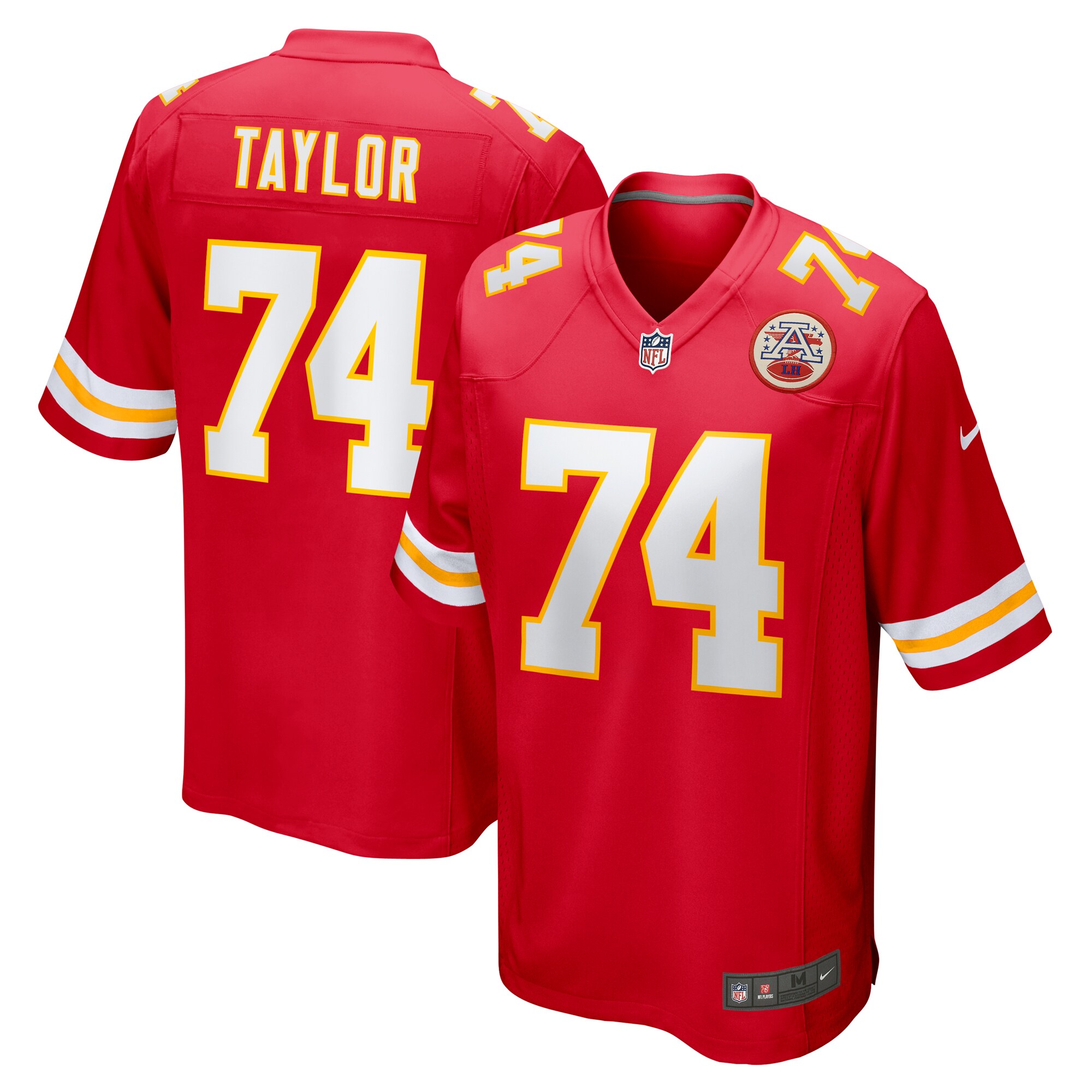 Men's Kansas City Chiefs Jawaan Taylor Red Game Player Jersey JS7777 nicesnker