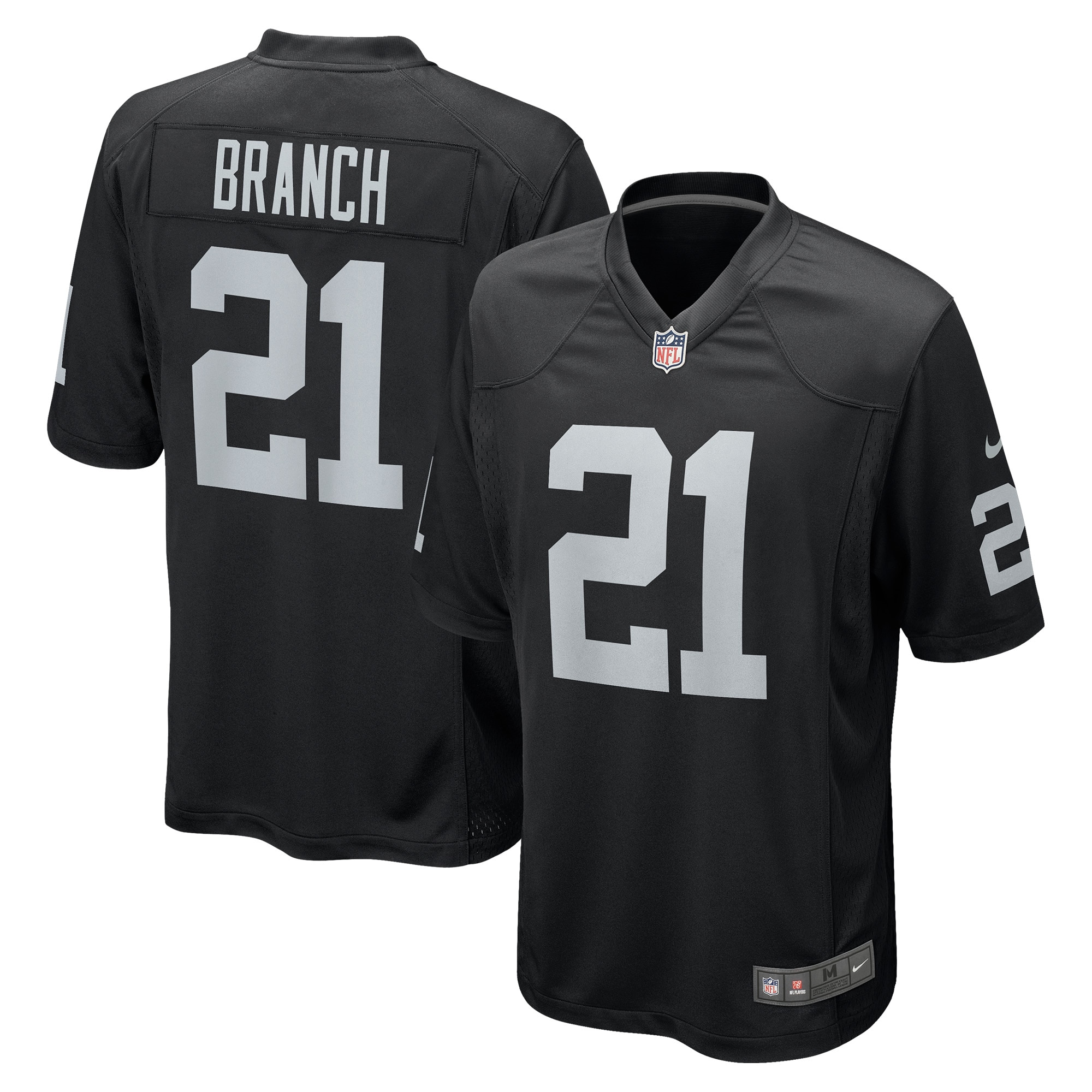 Men's Las Vegas Raiders Cliff Branch Black Retired Player Game Jersey JS8538 nicesnker
