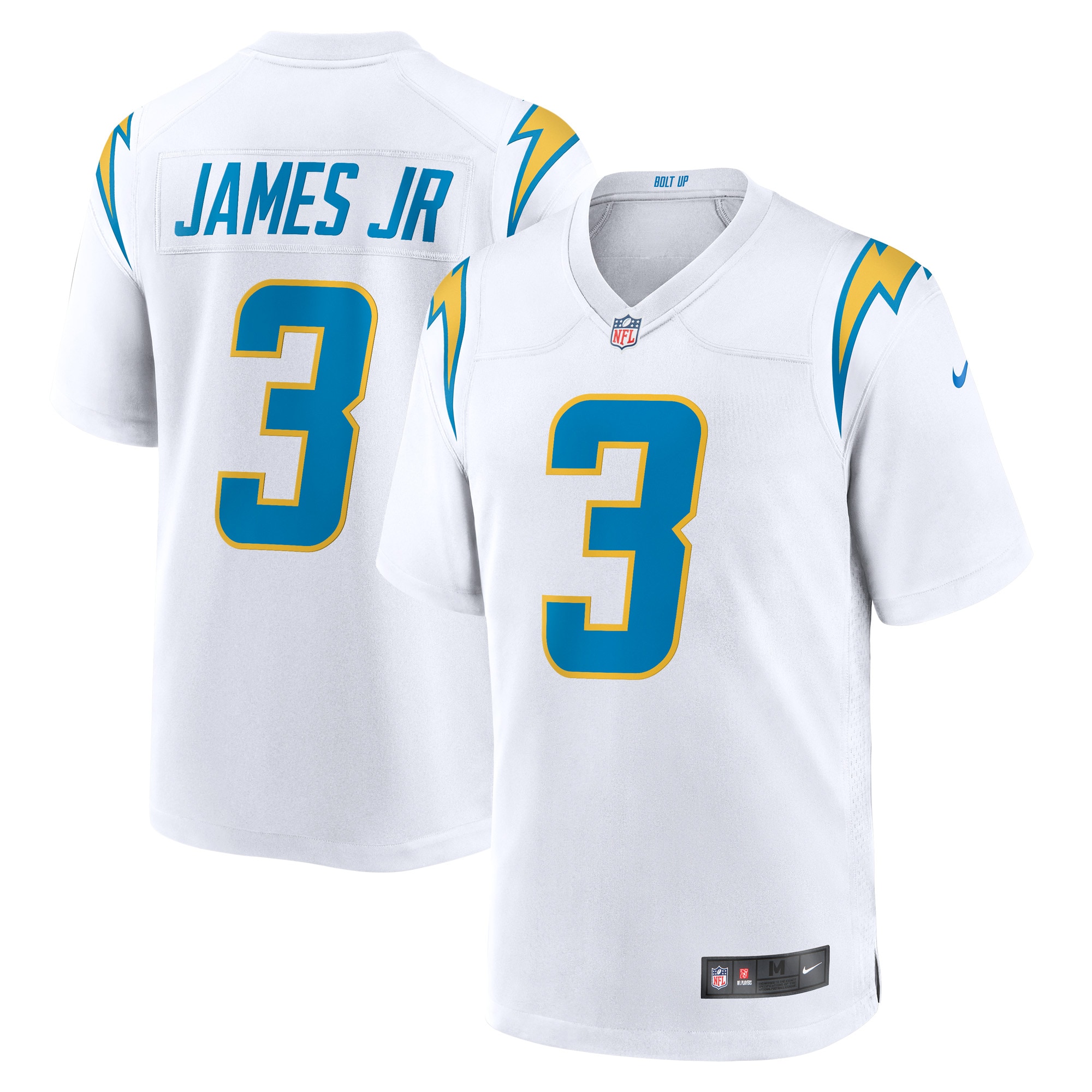 Men's Los Angeles Chargers Derwin James Jr. White Game Jersey JS8567 nicesnker