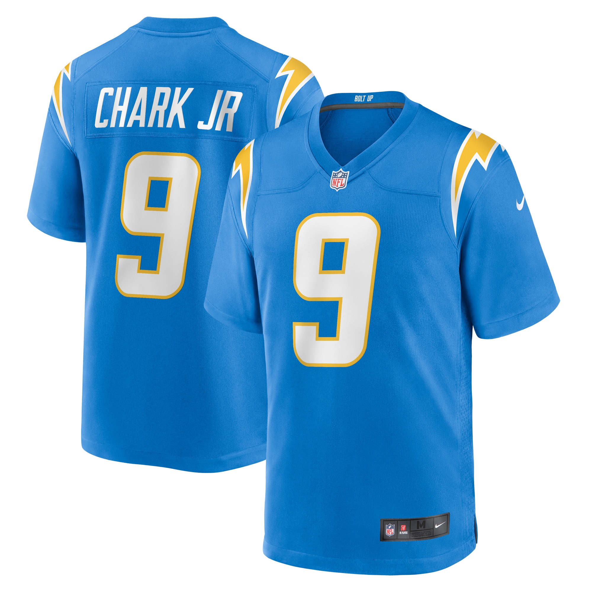 Men's Los Angeles Chargers DJ Chark Jr. Powder Blue Game Jersey JS8278 nicesnker