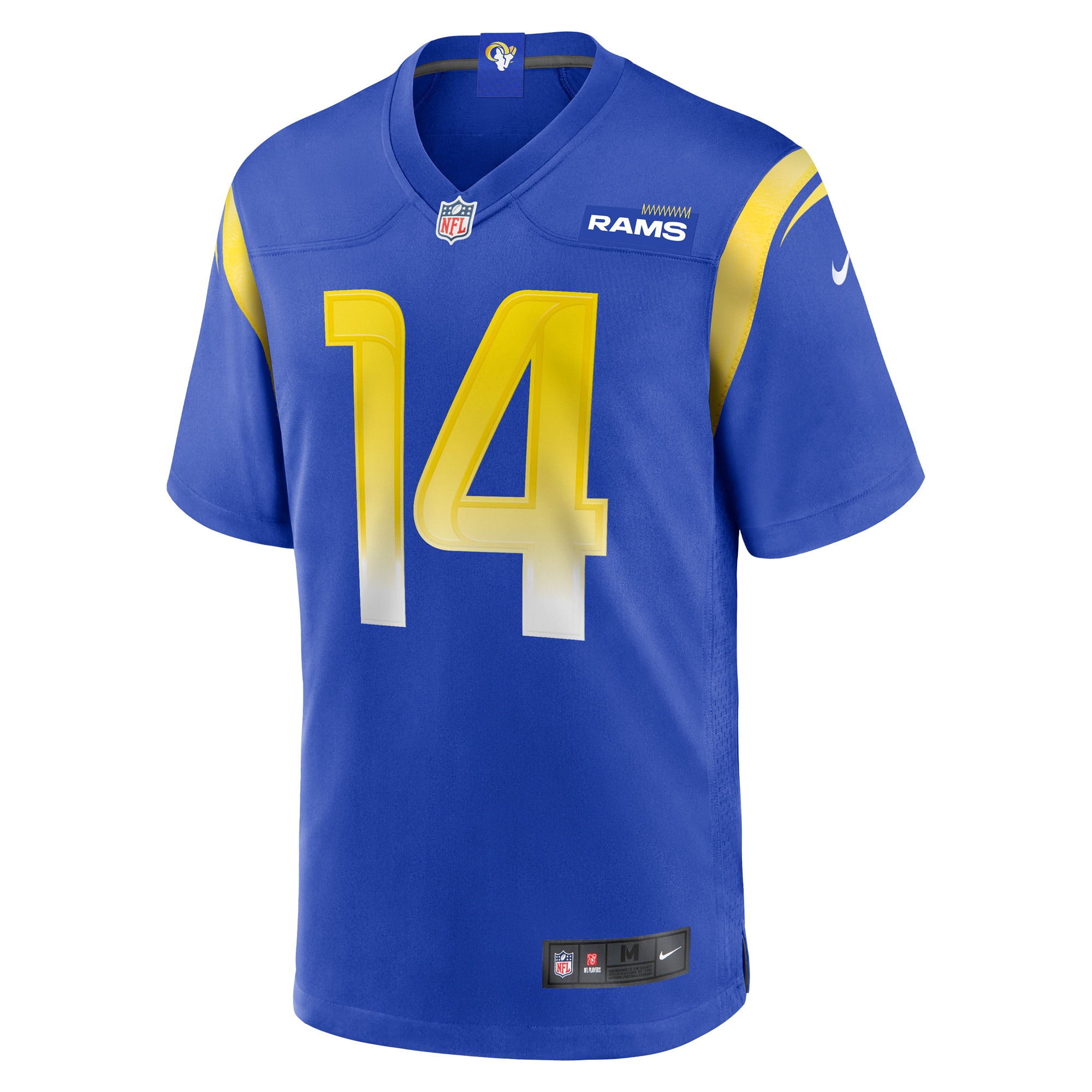 Alternative view of Men's Los Angeles Rams Cobie Durant Royal Game Player Jersey JS4696 nicesnker