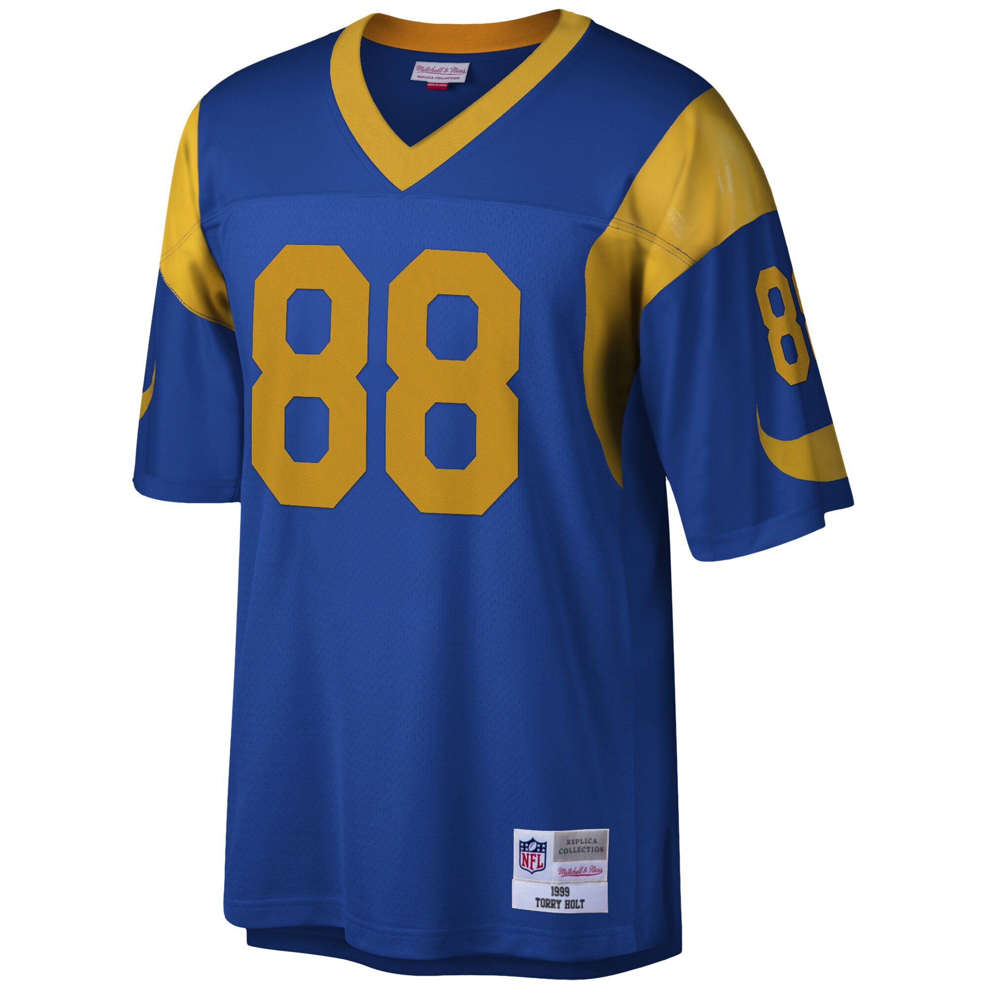 Alternative view of Men's Los Angeles Rams Torry Holt Mitchell & Ness Royal Legacy Jersey JS3362 nicesnker