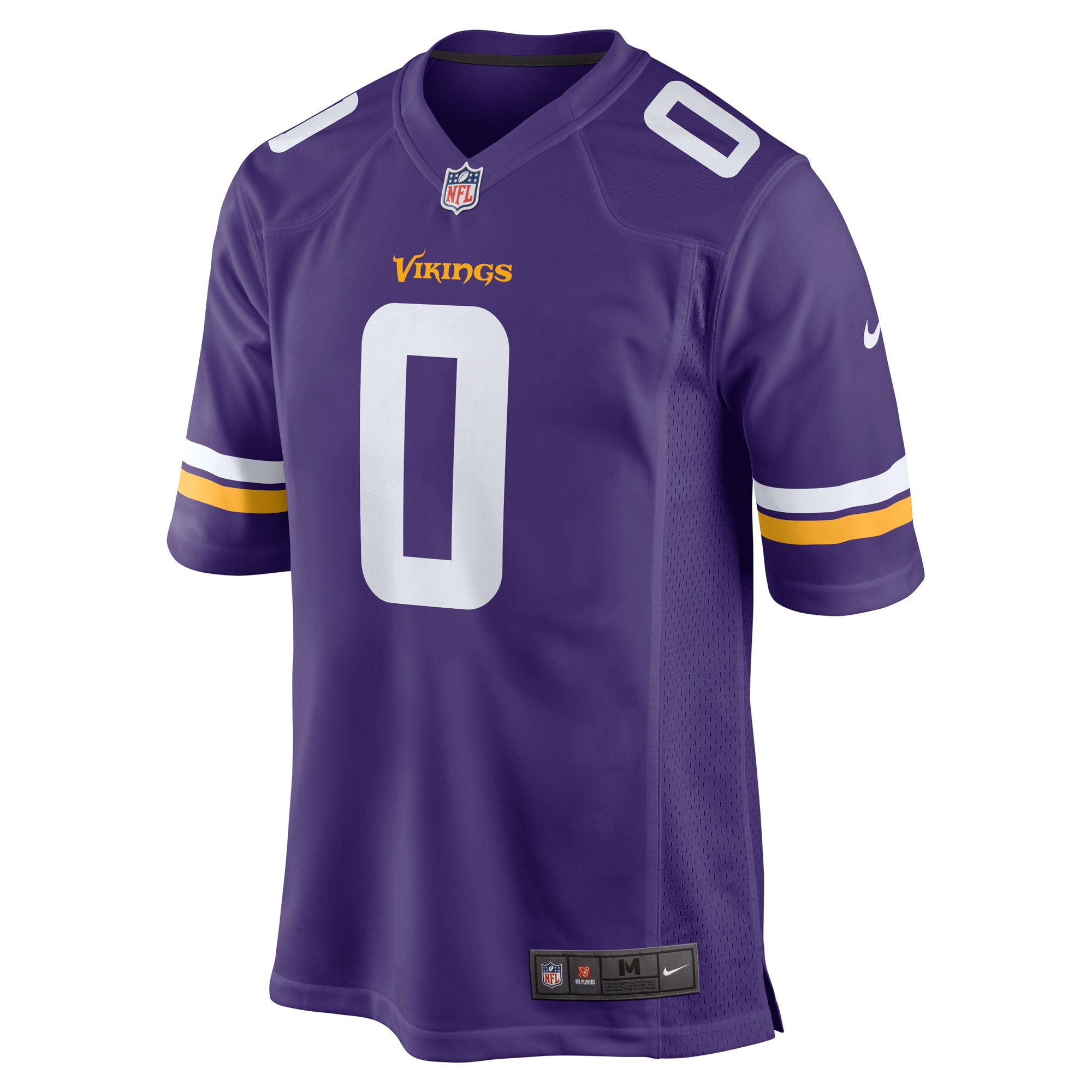 Alternative view of Men's Minnesota Vikings Ivan Pace Jr Purple Game Jersey JS6395 nicesnker