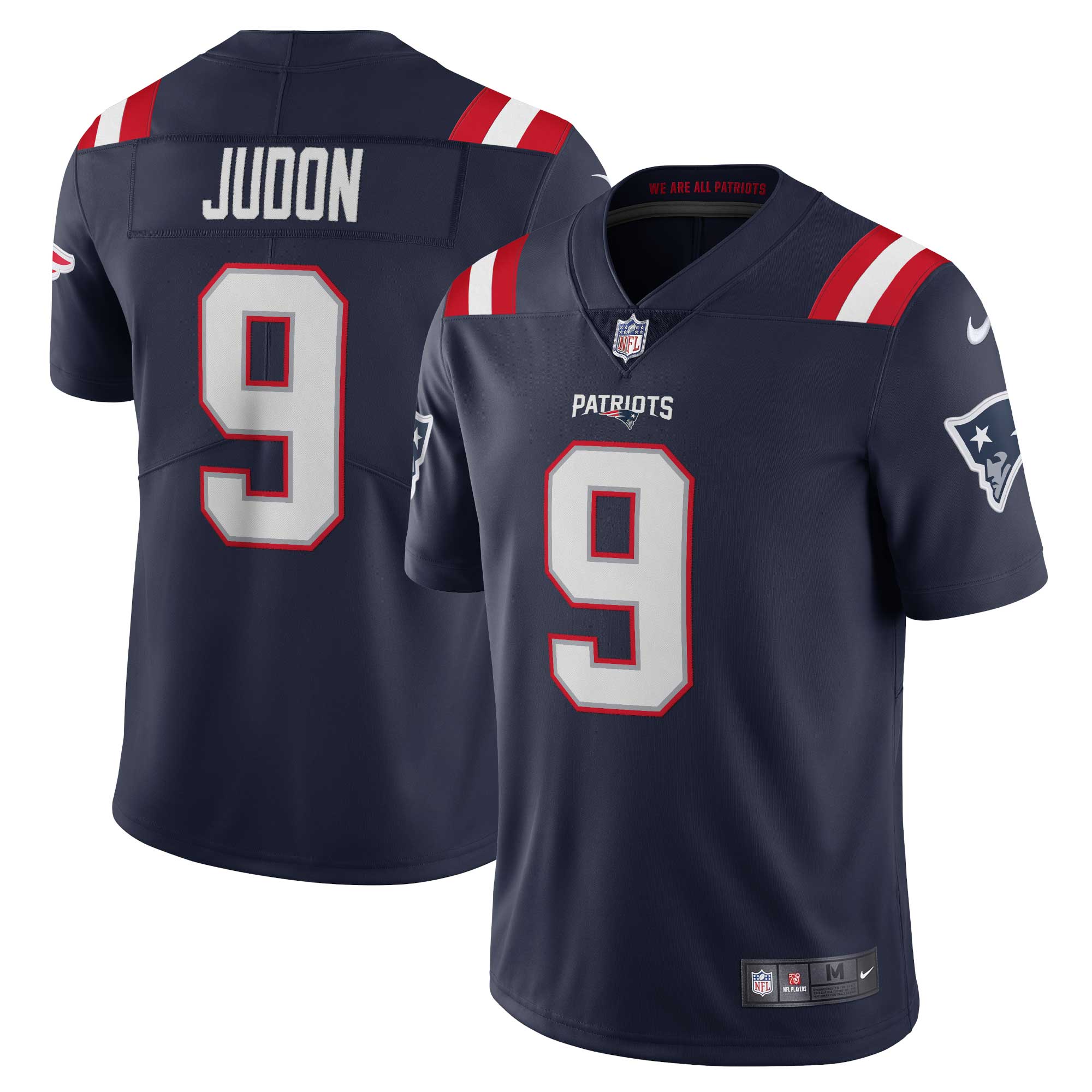 Men's New England Patriots Matthew Judon Navy Limited Jersey JS9164 nicesnker