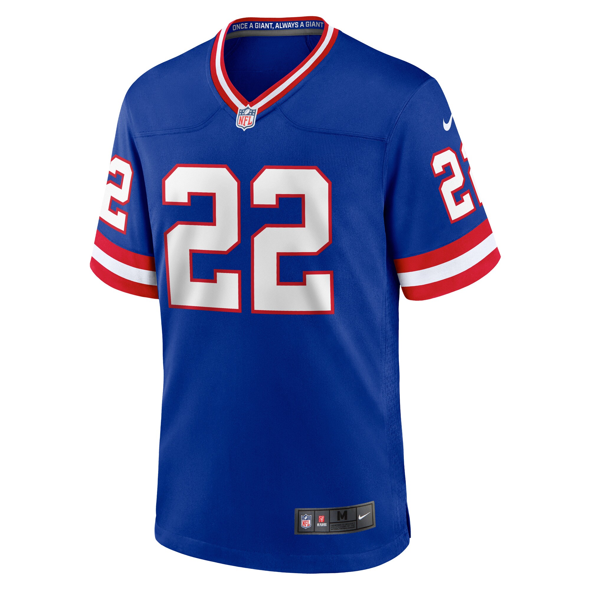 Alternative view of Men's New York Giants Adoree' Jackson Royal Classic Player Game Jersey JS2908 nicesnker
