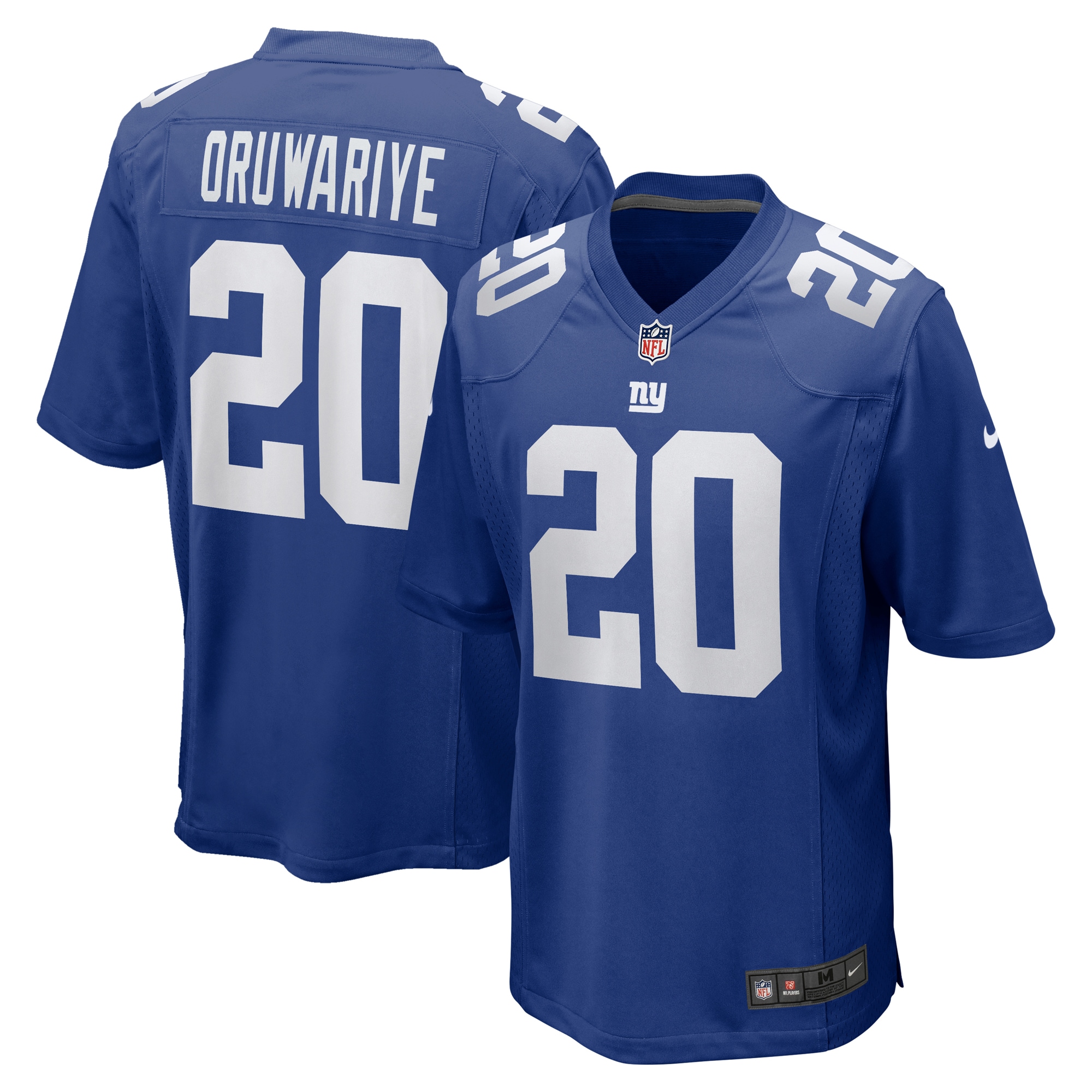 Men's New York Giants Amani Oruwariye Royal Game Jersey JS3862 nicesnker