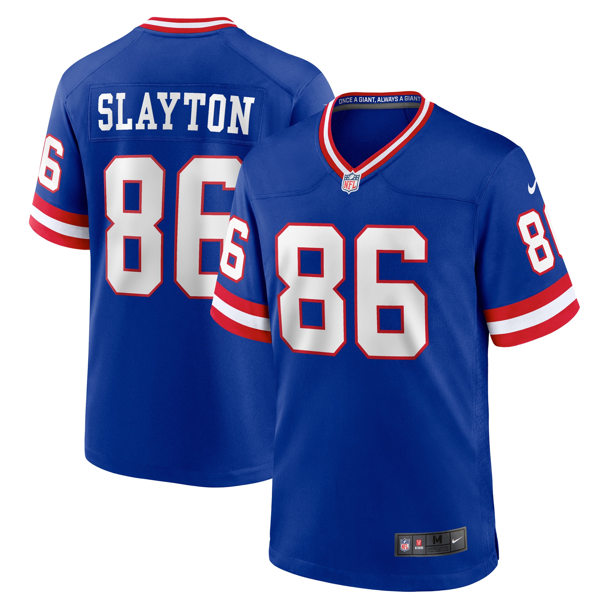 Men's New York Giants Darius Slayton Royal Classic Player Game Jersey JS8788 nicesnker