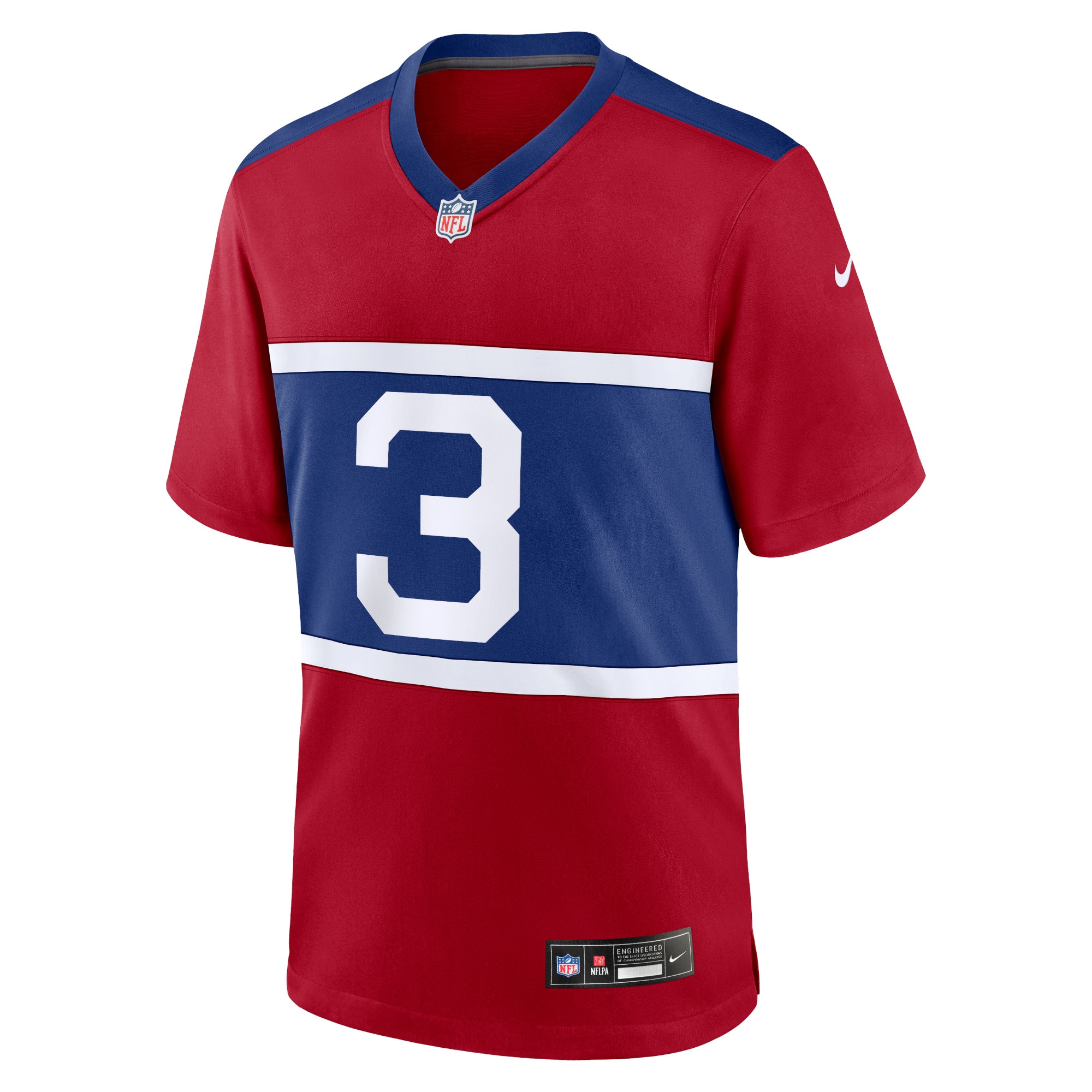 Alternative view of Men's New York Giants Deonte Banks Century Red Alternate Player Game Jersey JS5286 nicesnker